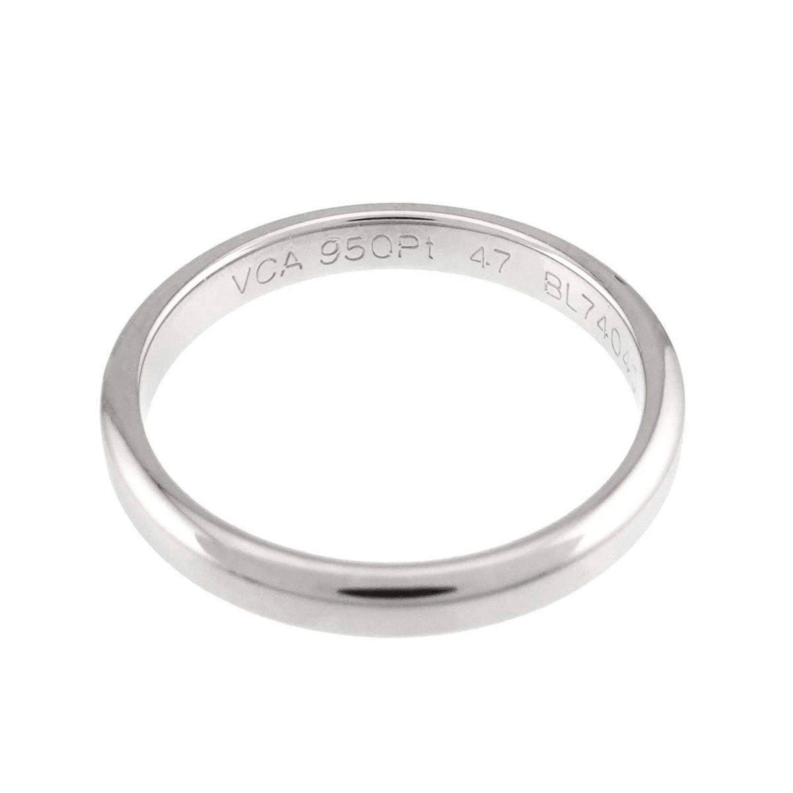 Band platinum ring van cleef arpels - 3