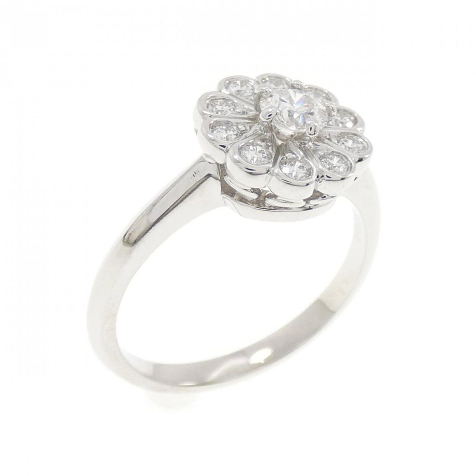 Platinum ring by Tiffany band: Platinum ring by Tiffany band Platinum ring by Tiffany features a diamond stone set in a high-quality band, crafted from 950 platinum. The item is made from genuine platinum and has undergone minimal
