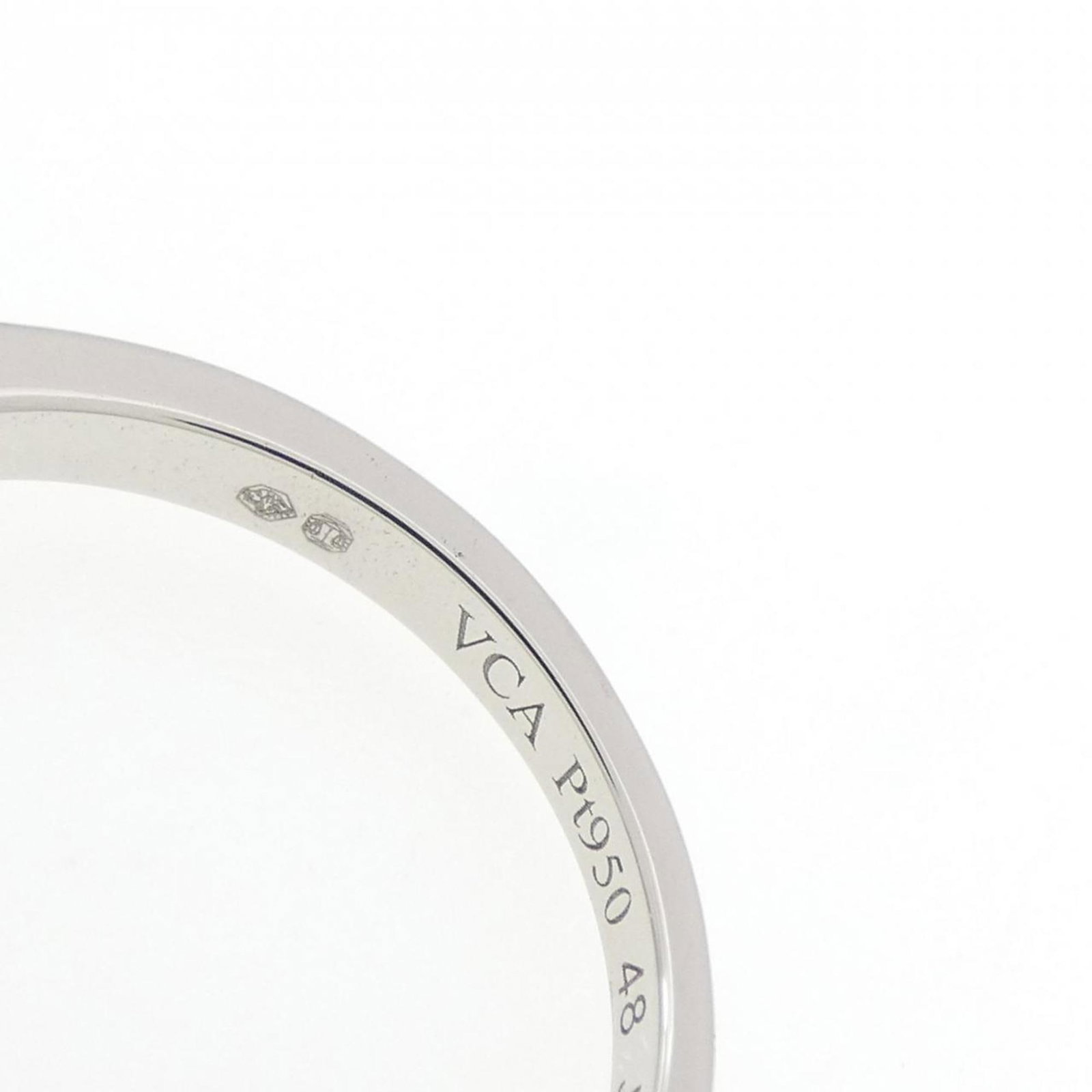 Band platinum ring van cleef arpels - 4