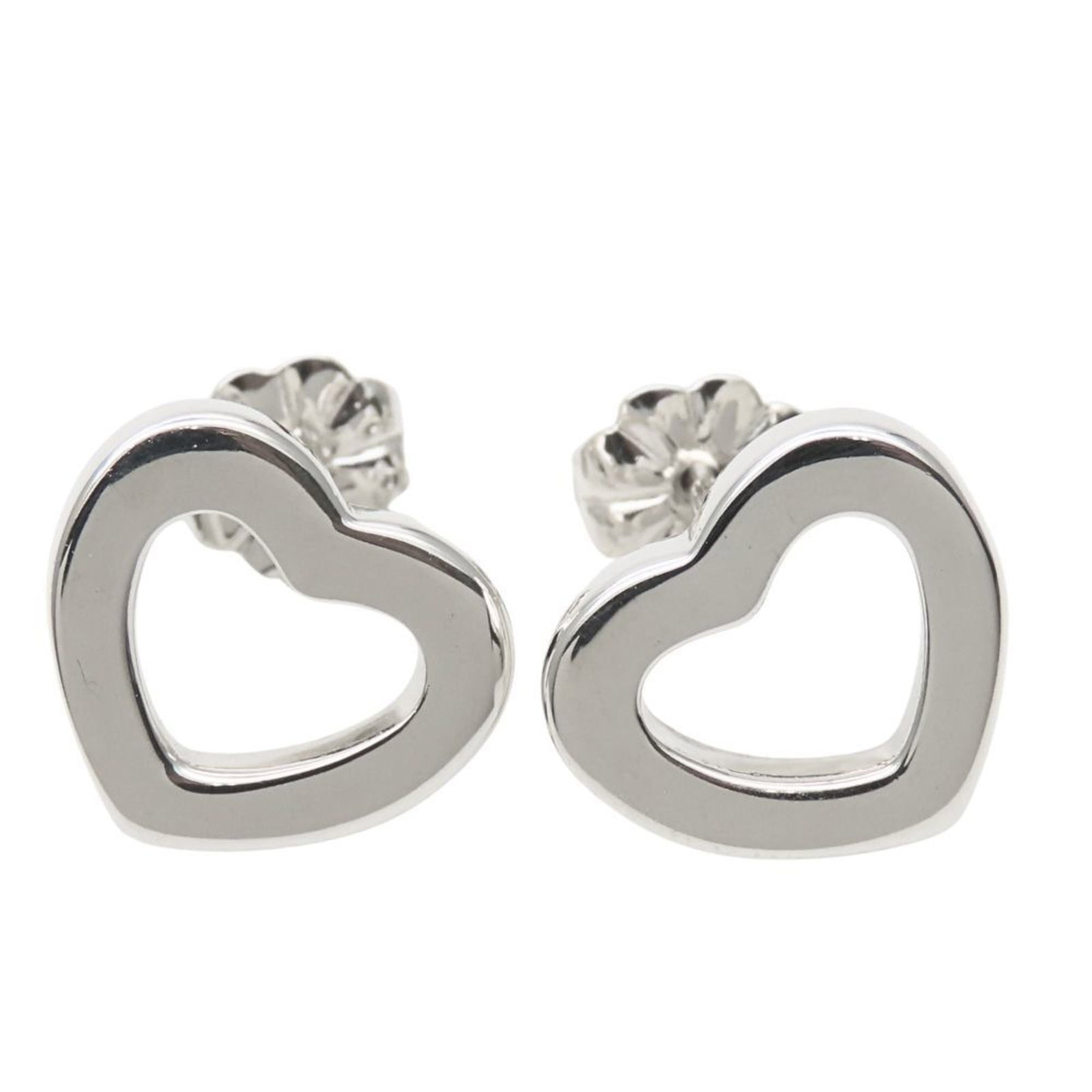Tiffany Stud Earrings Silver 925 White Gold (14K): Tiffany Stud Earrings Silver 925 White Gold (14K) Silver and white gold stud earrings from Tiffany, featuring a classic design. Made from high-quality materials including Silver 925 and 14K White