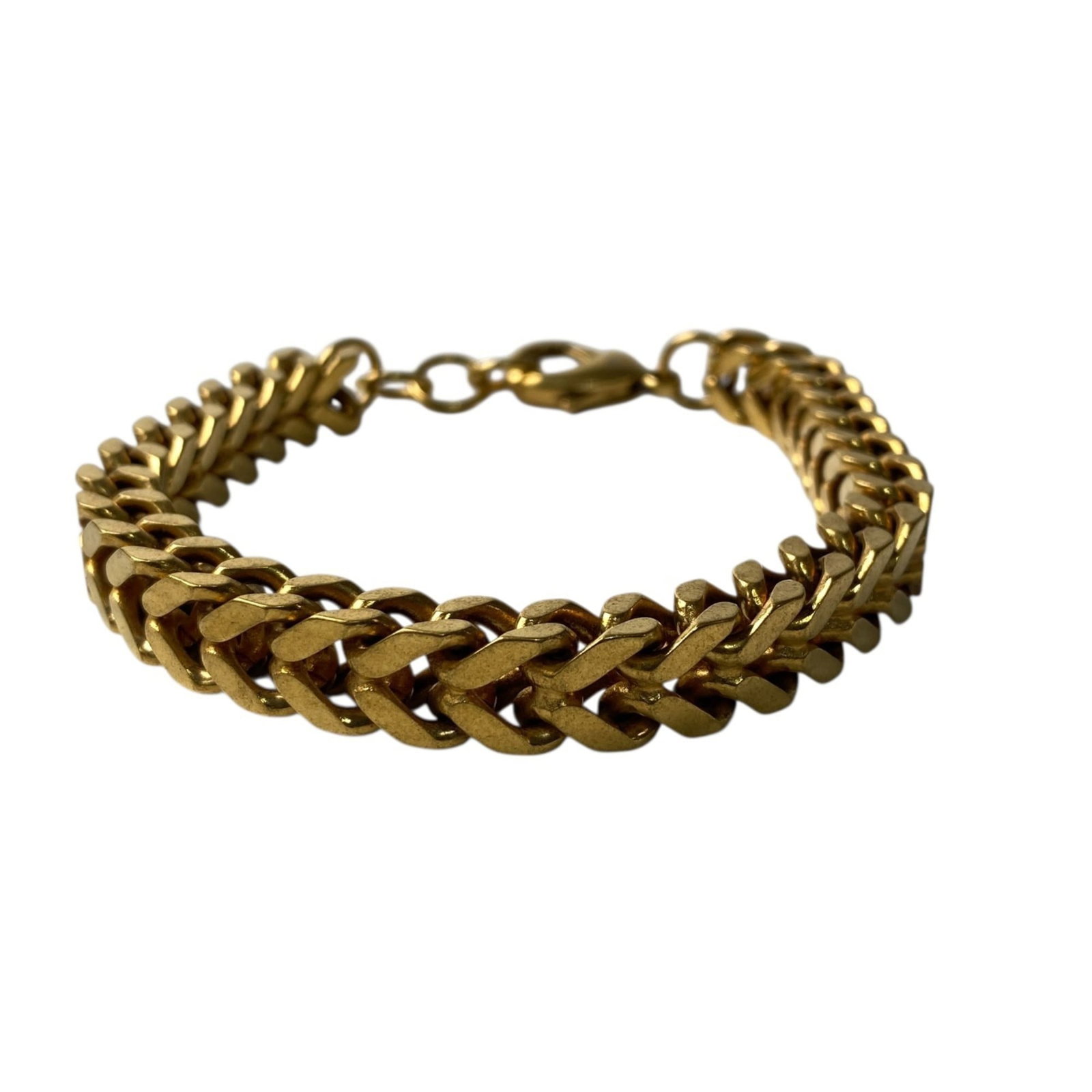 Charm bracelet from Balenciaga: Charm bracelet from Balenciaga Gold charm bracelet from Balenciaga, with a length of 25cm and a few traces of usage visible. The item bears some scratches and dirt but remains in very good condition o