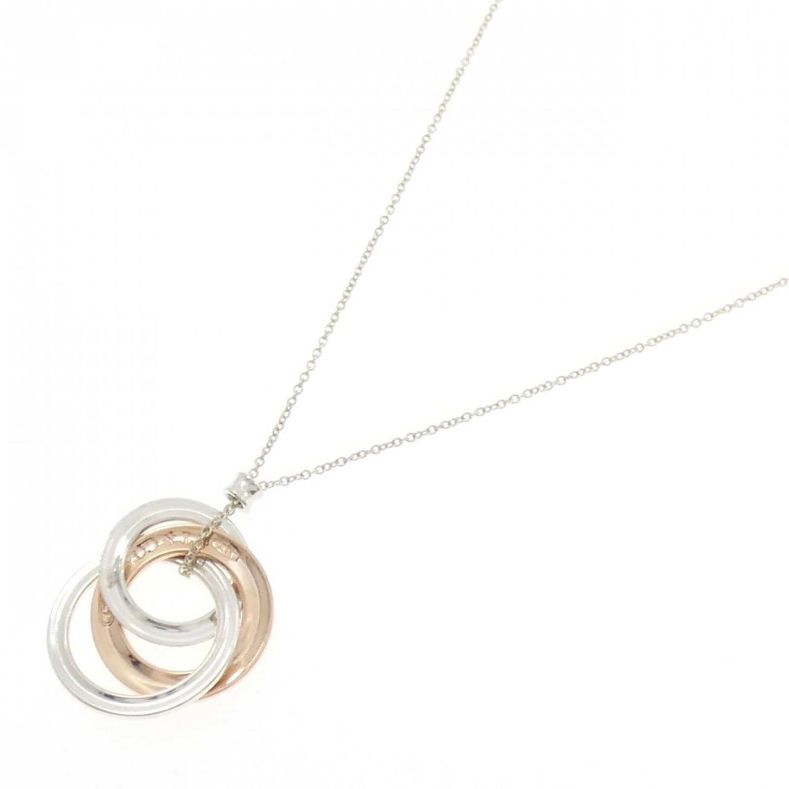 Interlocking Circle Tiffany Co Necklace - 2