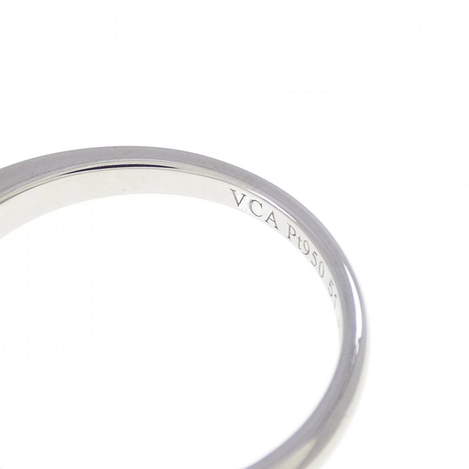 Band platinum ring van cleef arpels - 4