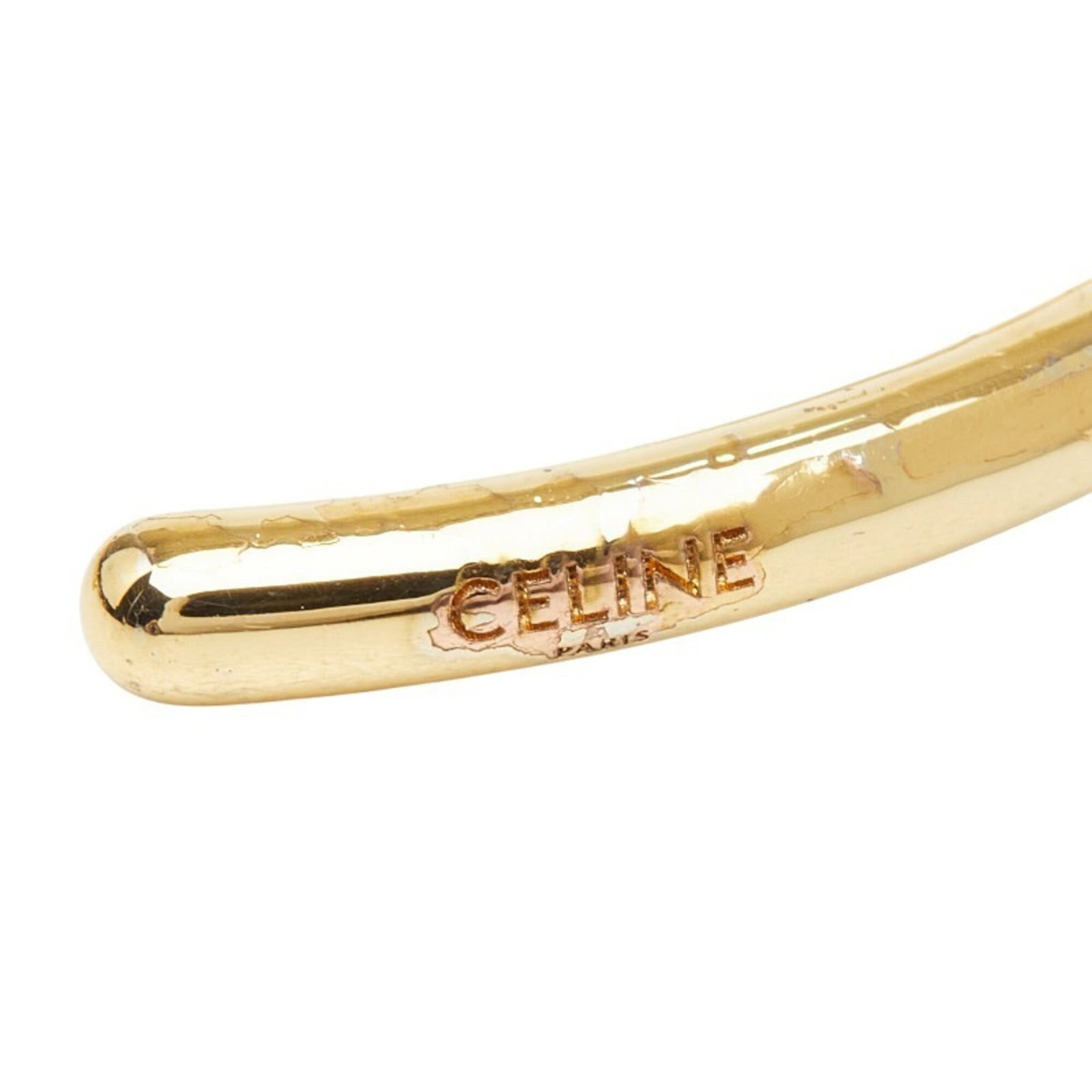 Celine gold plating bangle - 4