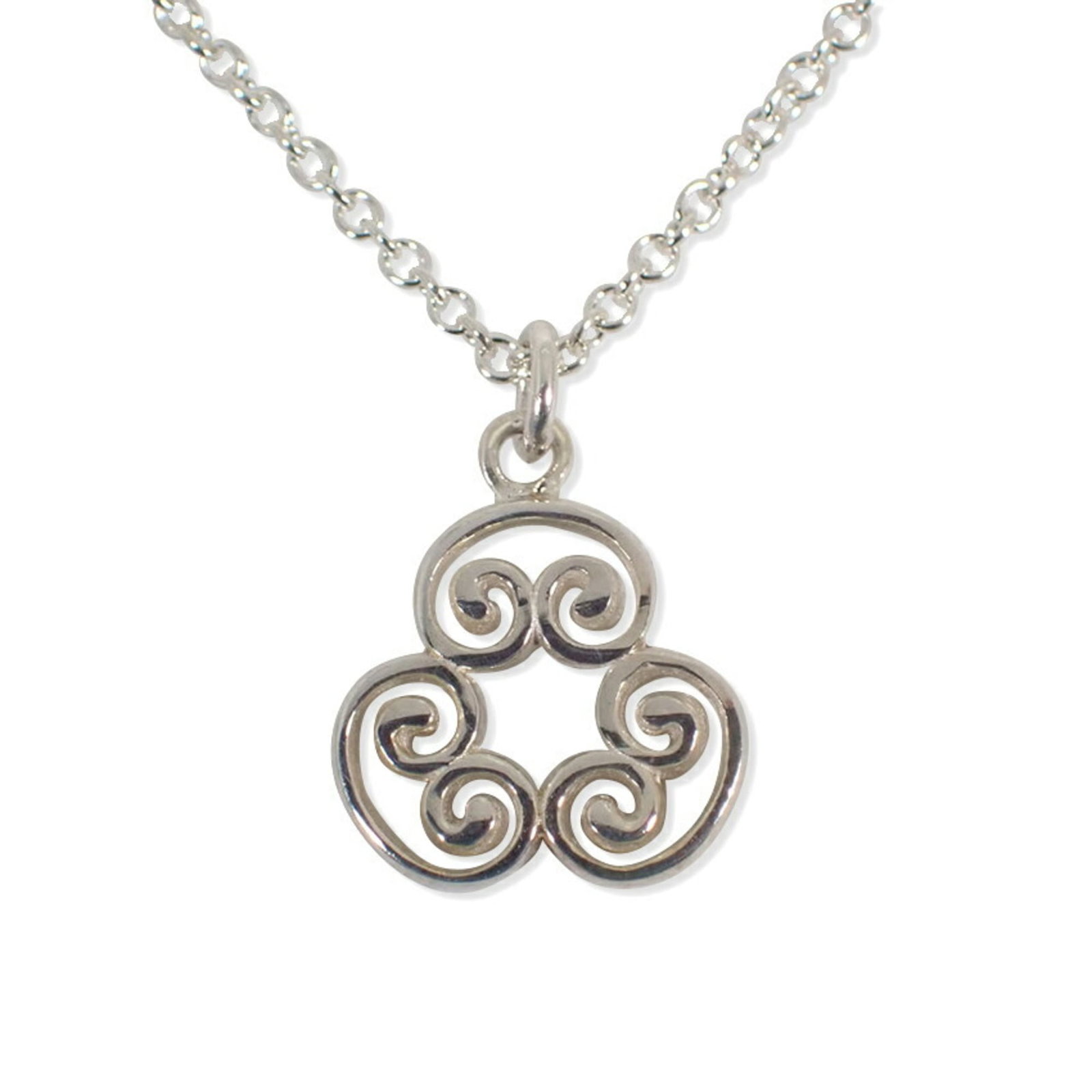 Tiffany necklace pendant triple 925: Tiffany necklace pendant triple 925 Sterling silver necklace pendant from Tiffany, featuring triple 925 hallmark. The 41cm / 16.14'' adjustable neck circumference accommodates various sizes, while the