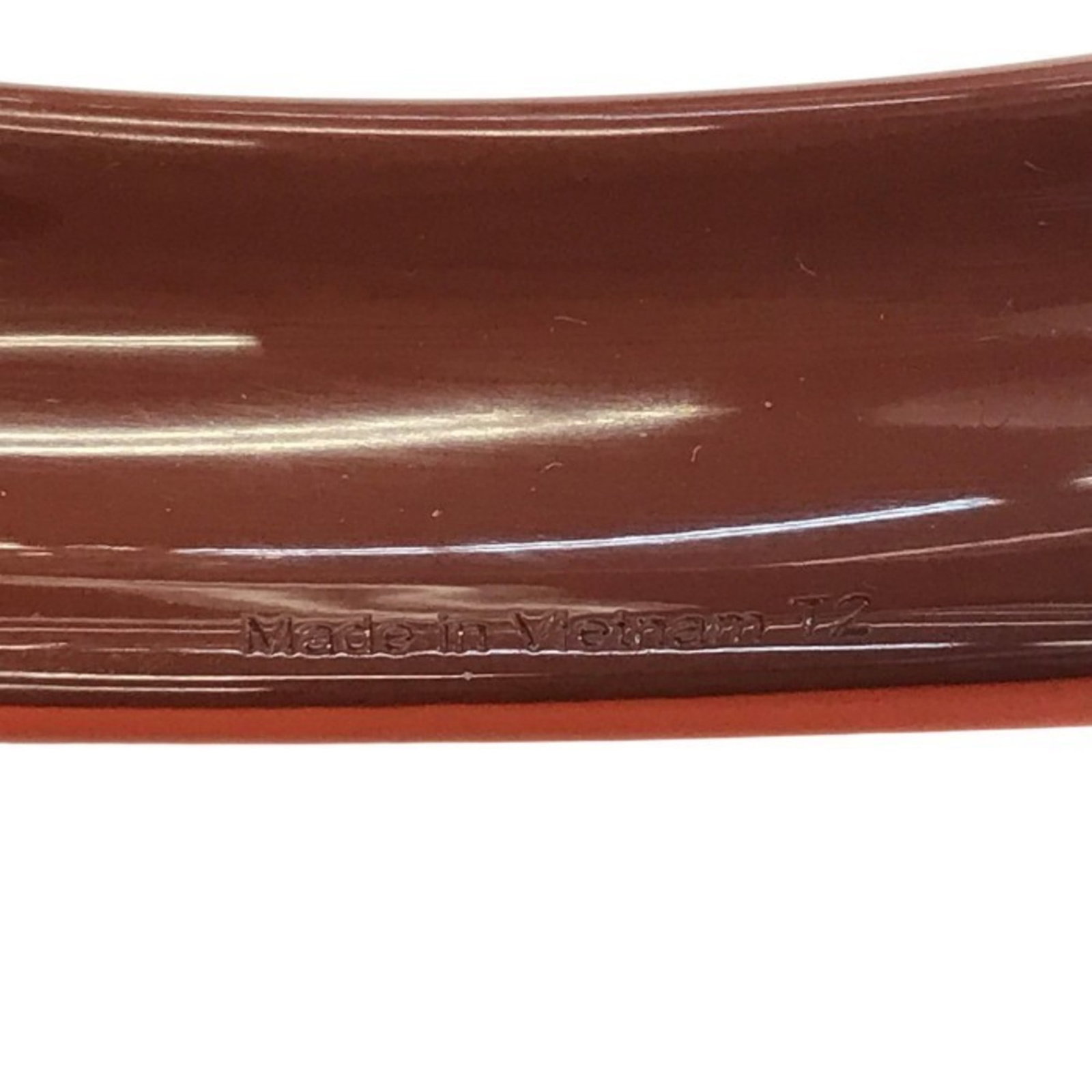 Wood Lacquer Bangle Hermes - 6