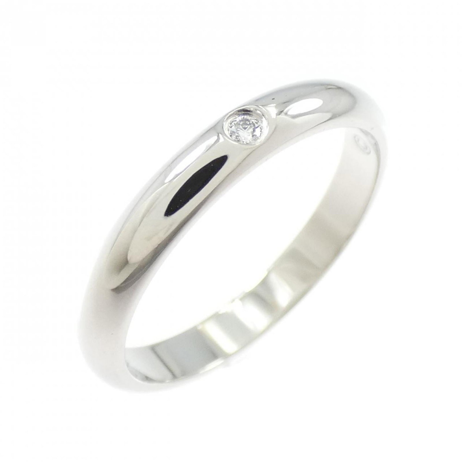 Ring Platinum Cartier Wedding (1 of 5)