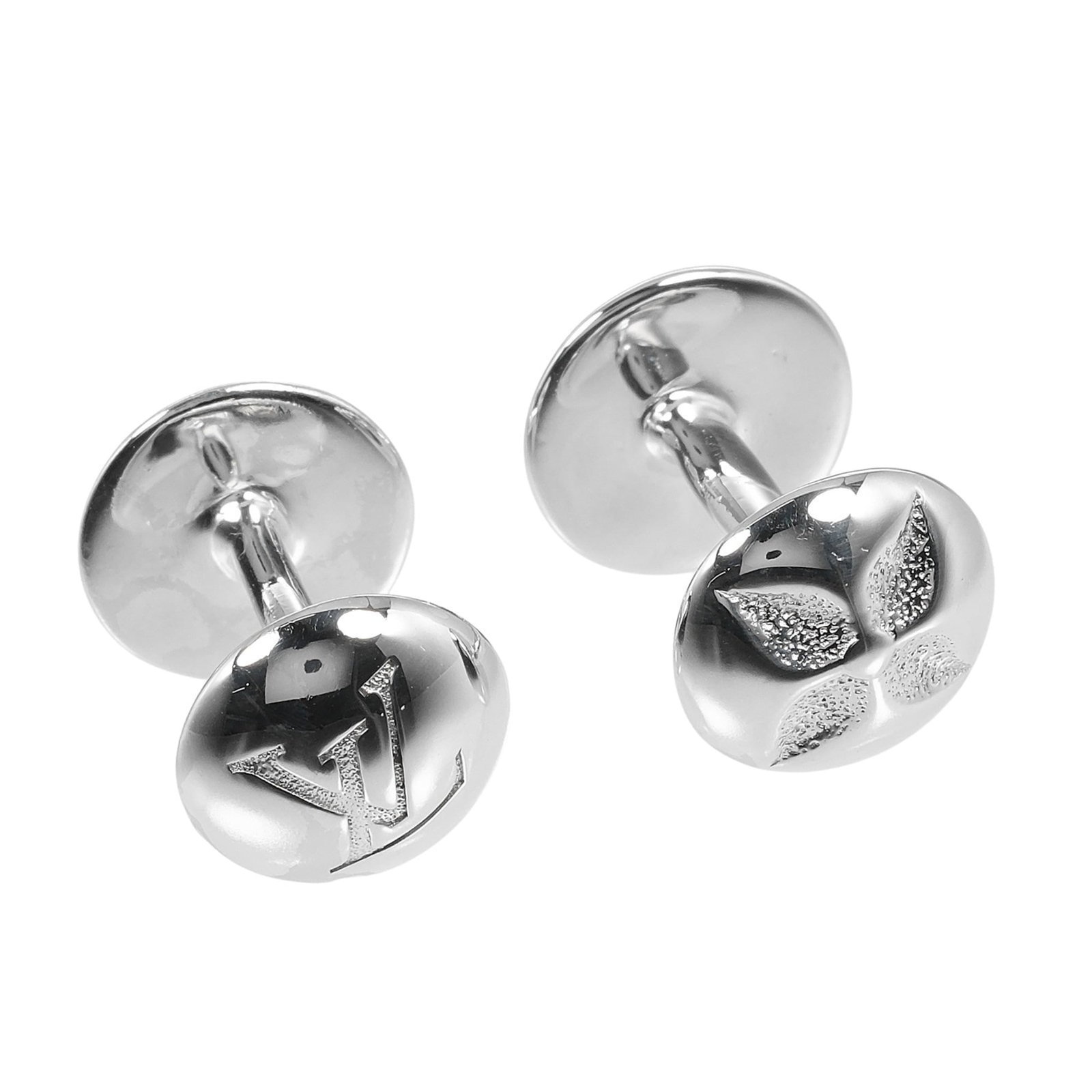 Louis Vuitton cufflinks silver 925 (1 of 8)