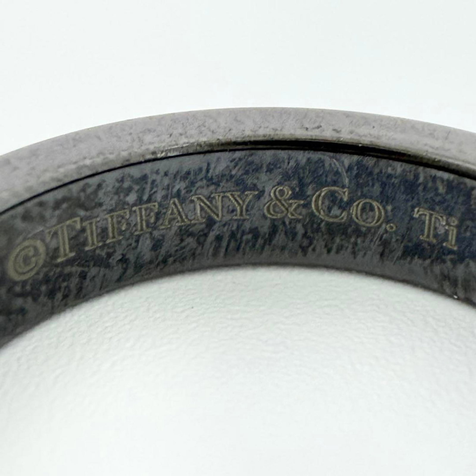 Tiffany Band Ring Titanium - 7
