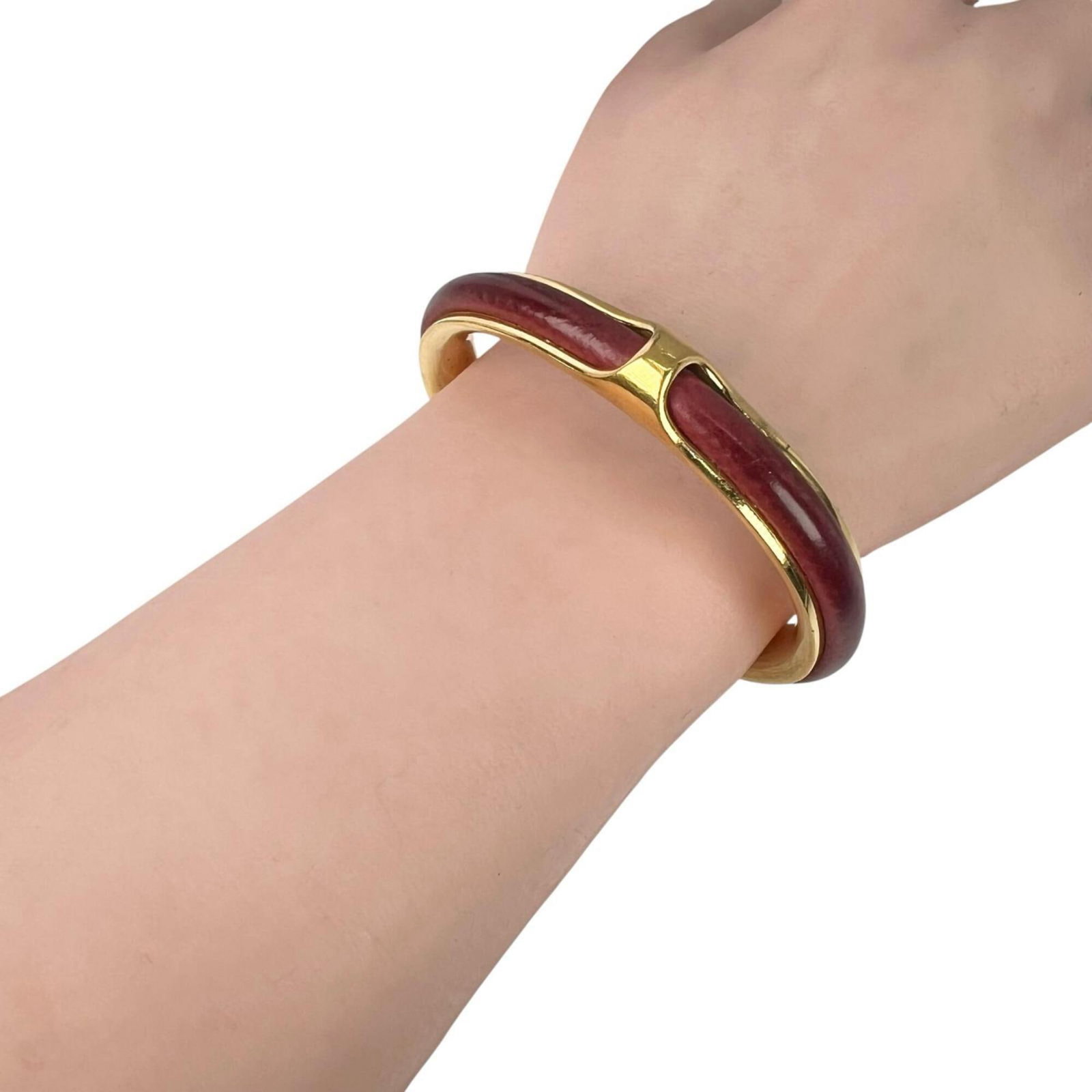 Hermes Bangle Gold Plating - 4
