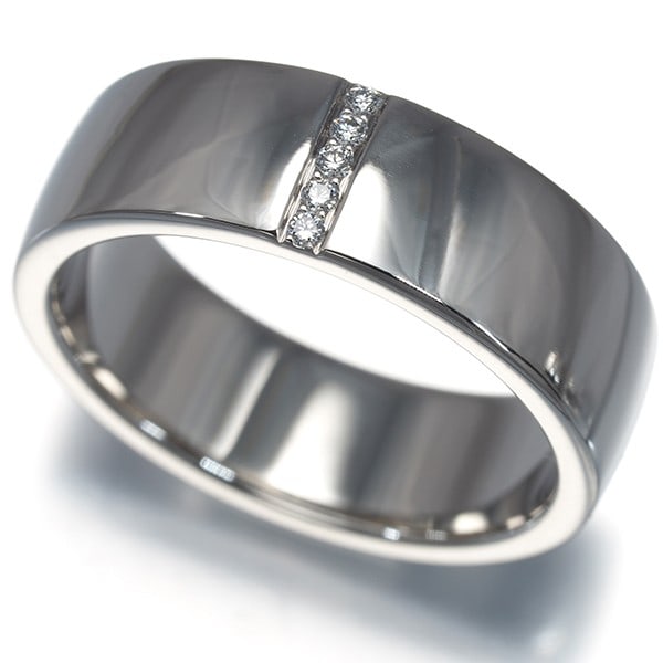 Harry Winston Ring Five Stone Diamond Band Us8-8.25 950 Platinum: Harry Winston Ring Five Stone Diamond Band Us8-8.25 950 Platinum Made from 950 platinum, this Harry Winston ring features five natural diamonds set in a classic diamond band design. The ring boasts