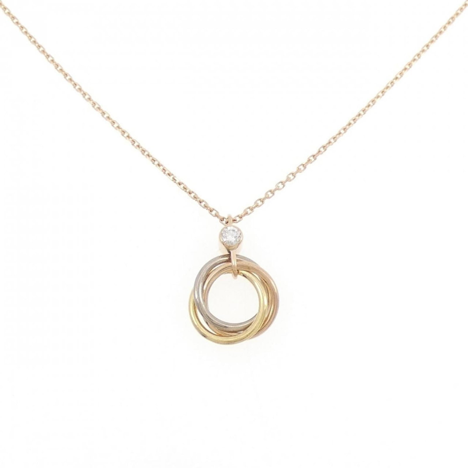 Trinity Cartier Necklace (1 of 6)