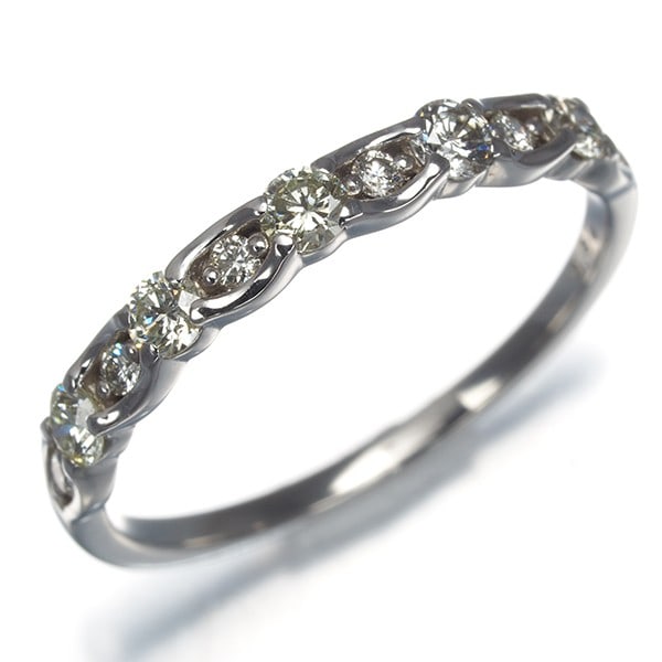 Ring 0.34Ct Diamond Platinum - 2