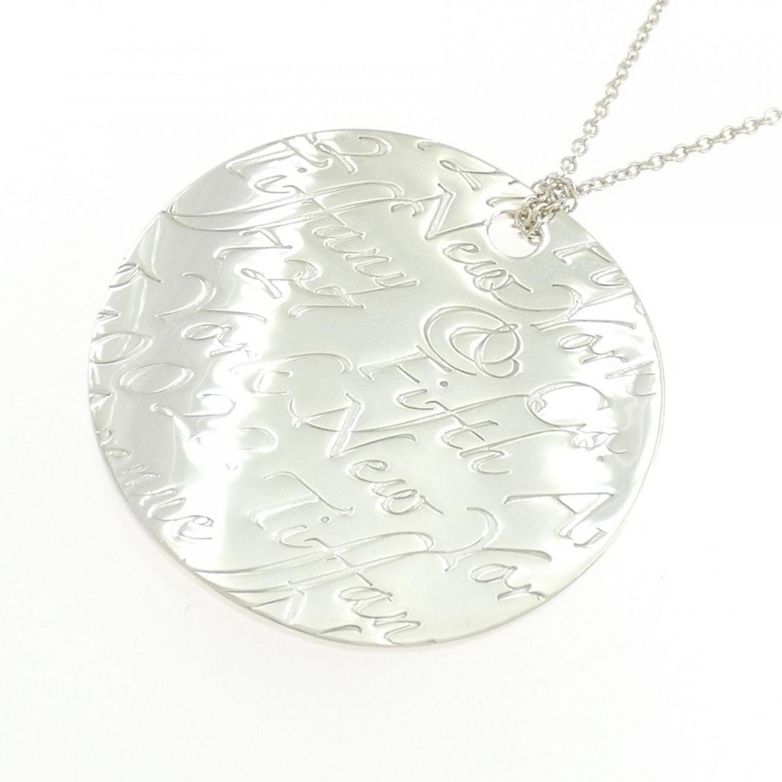 Tiffany Notes Round Large Necklace - 3