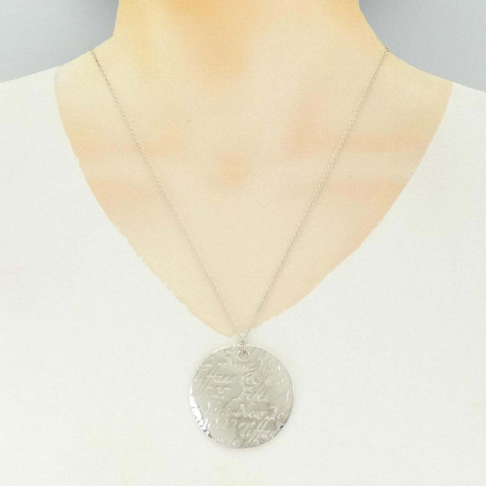 Tiffany Notes Round Large Necklace - 6
