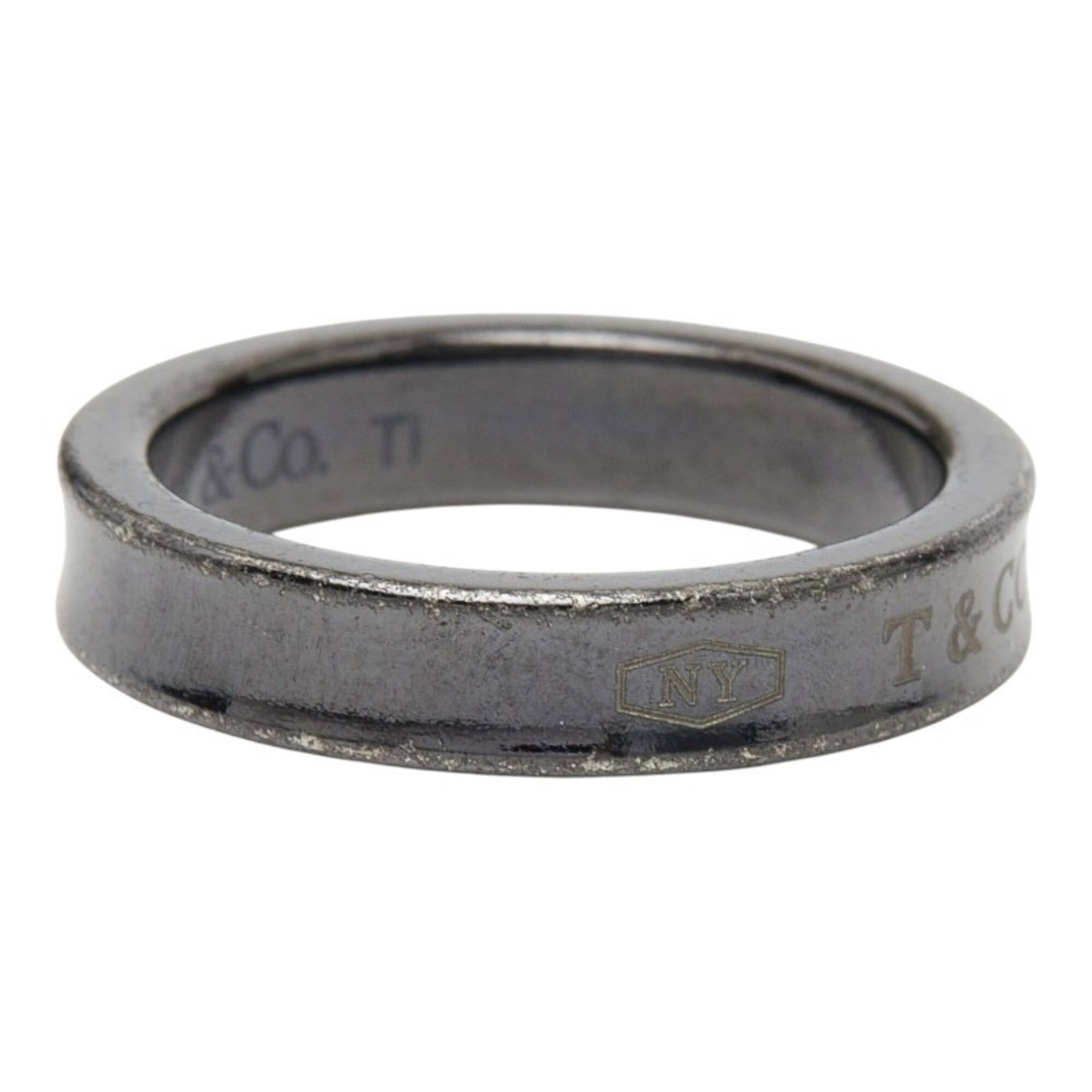 Tiffany Band Ring Titanium - 5
