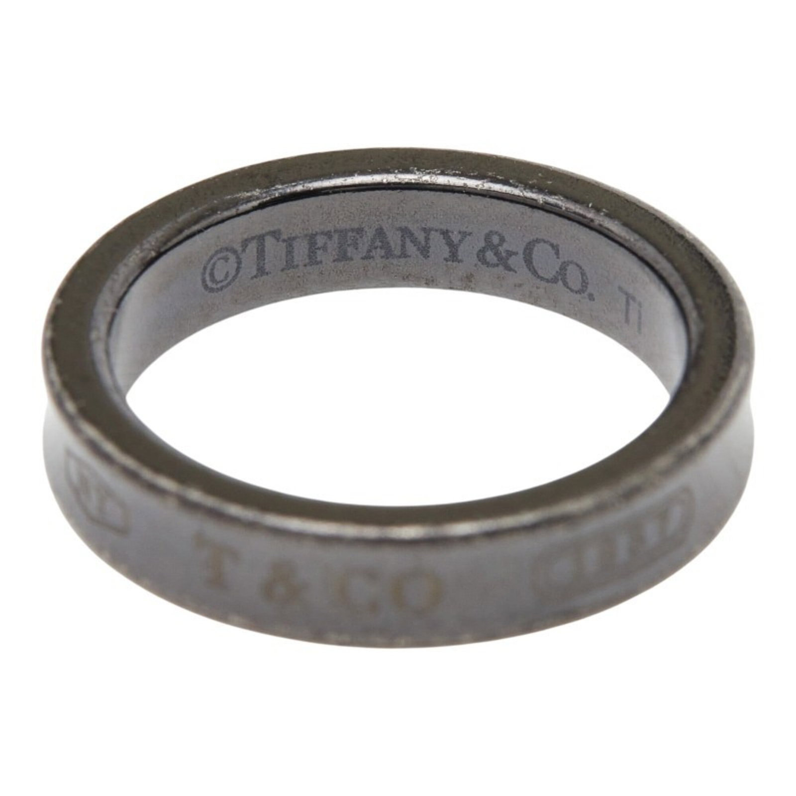 Tiffany Band Ring Titanium - 6