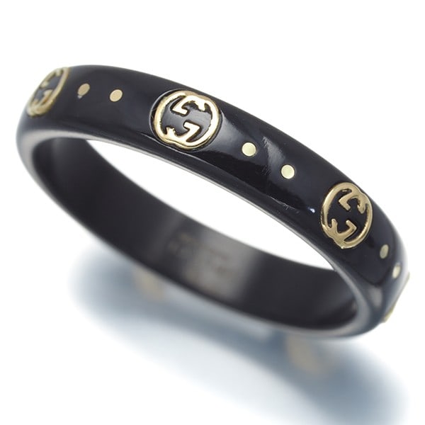 Gucci Ring Interlocking G Us8-8.25 18K 750 Yellow Gold: Gucci Ring Interlocking G Us8-8.25 18K 750 Yellow Gold Yellow gold 18K band featuring the iconic Interlocking G design, crafted with precision and attention to detail. This Gucci ring showcases a clas
