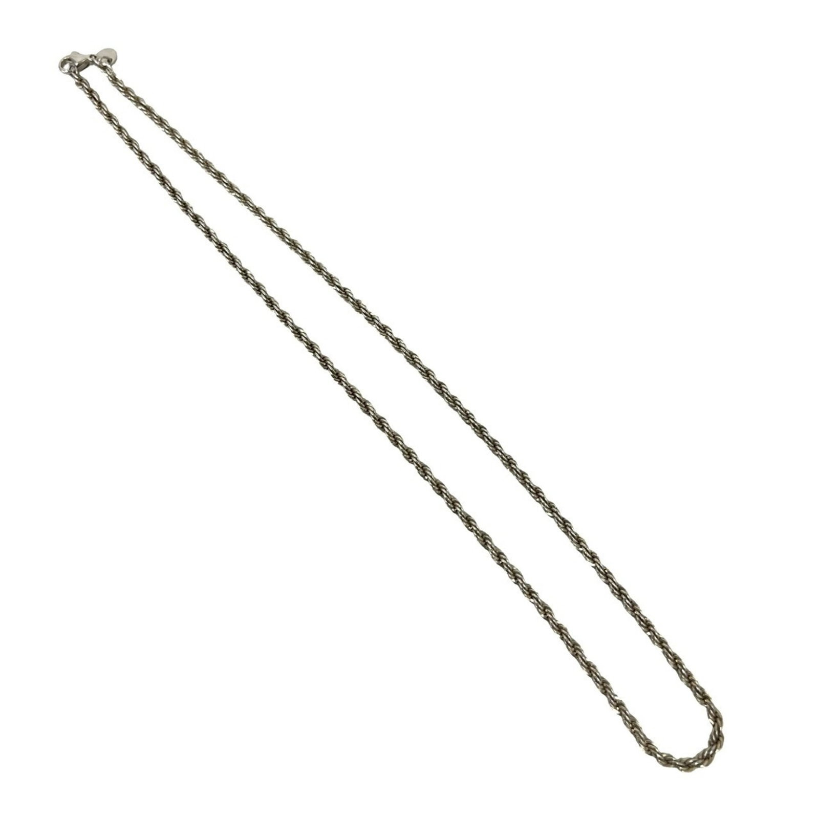 Tiffany&Co. Tiffany Vintage Twist Necklace Sterling Silver 925 Accessory Item Number 34597: Tiffany&Co. Tiffany Vintage Twist Necklace Sterling Silver 925 Accessory Item Number 34597 Tiffany&Co. Tiffany Vintage Twist Necklace Sterling Silver 925 Accessory Item Number 34597 features a timeles