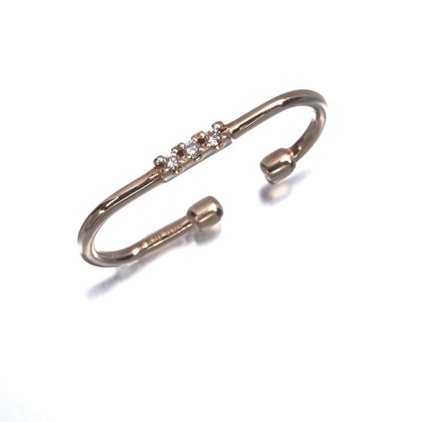 Diamond Ear Cuff 416 0.01ct 10k Yellow Gold Miro Ear Single Earring Hirotaka: Diamond Ear Cuff 416 0.01ct 10k Yellow Gold Miro Ear Single Earring Hirotaka Item Specifics: Brand: Hirotaka Metal: Yellow Gold Metal Purity: 10k Type: Single Earring Main Stone: Diamond Style: Ear