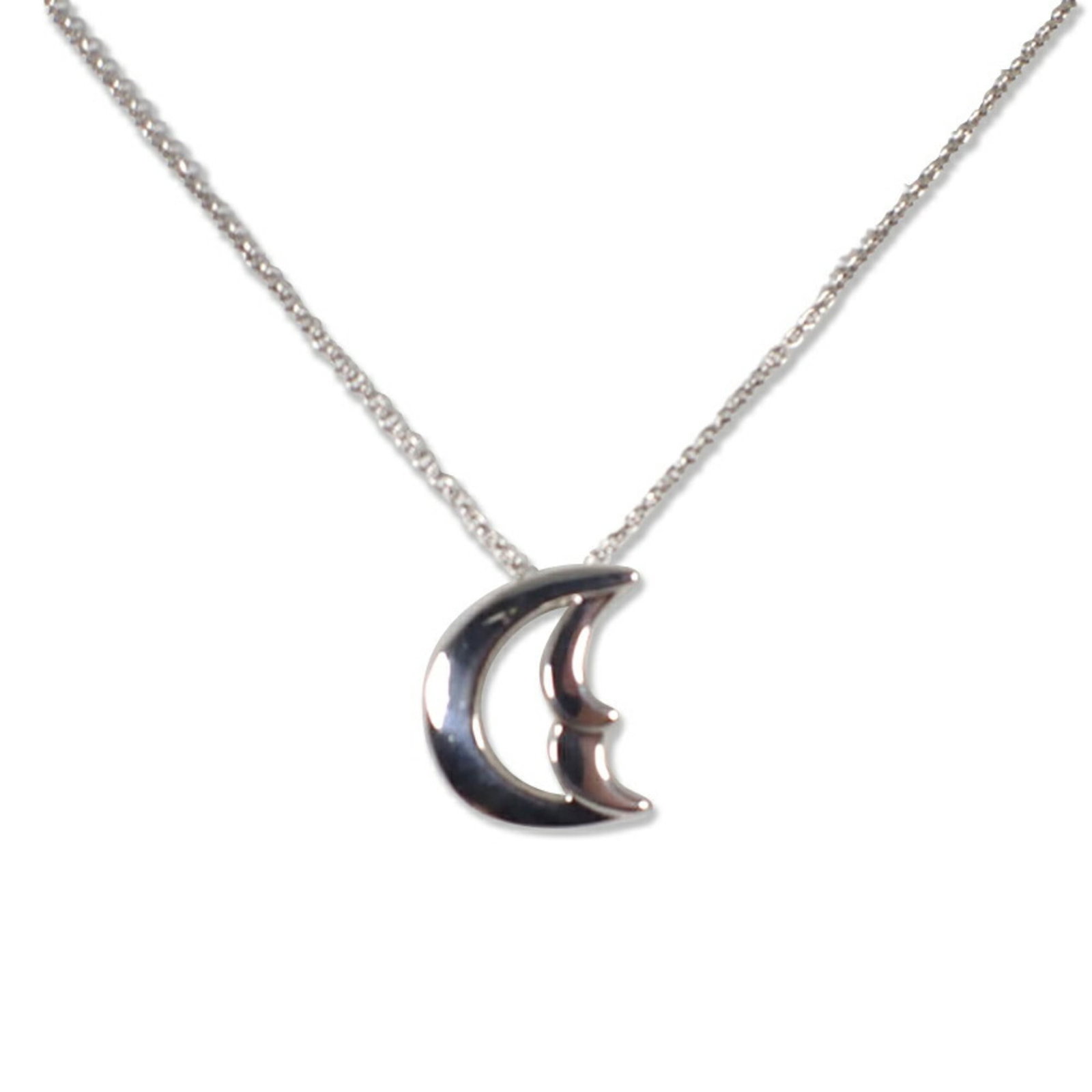 Moon Crescent Tiffany Necklace Pendant 925 (1 of 11)