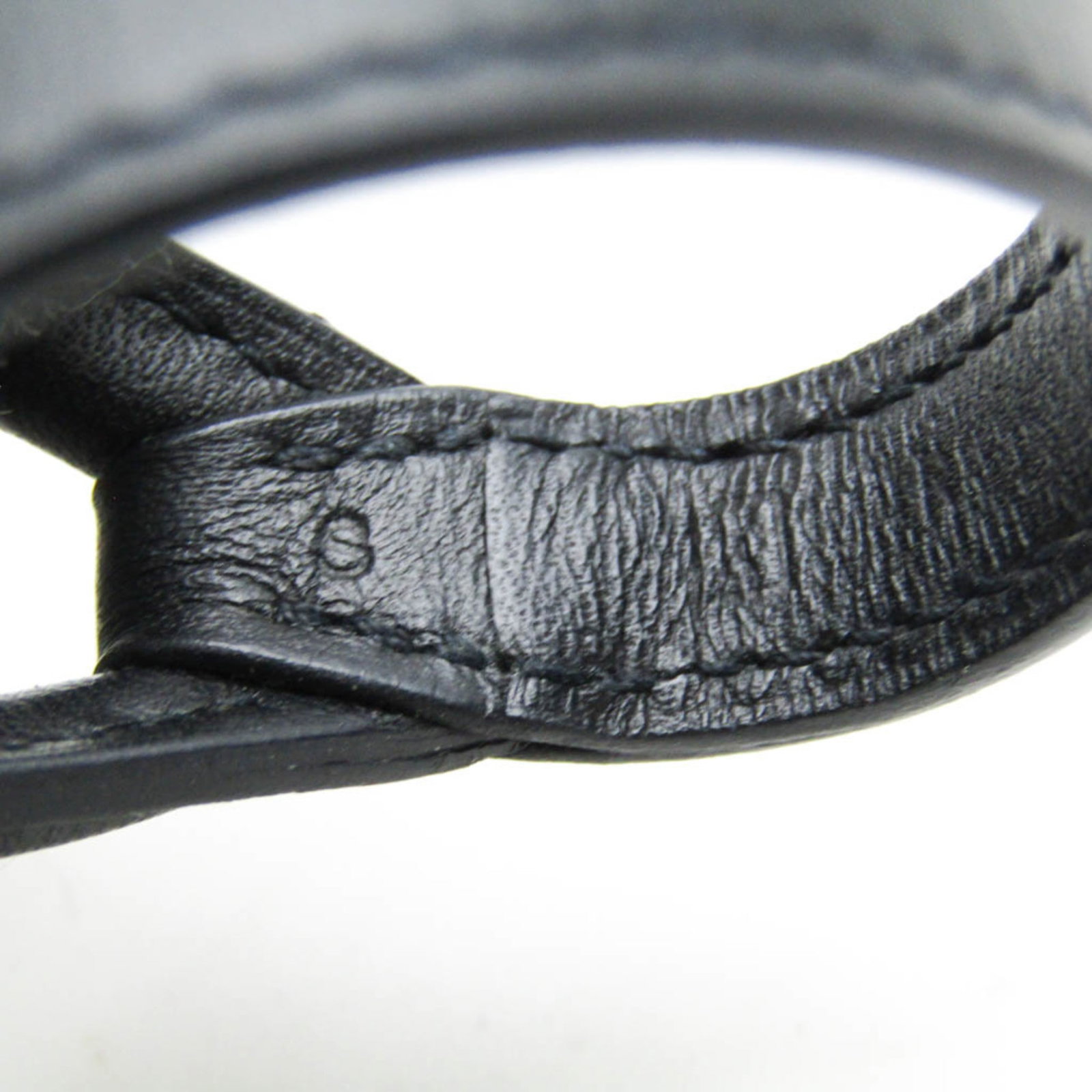 Metal leather bangle Hermes - 8
