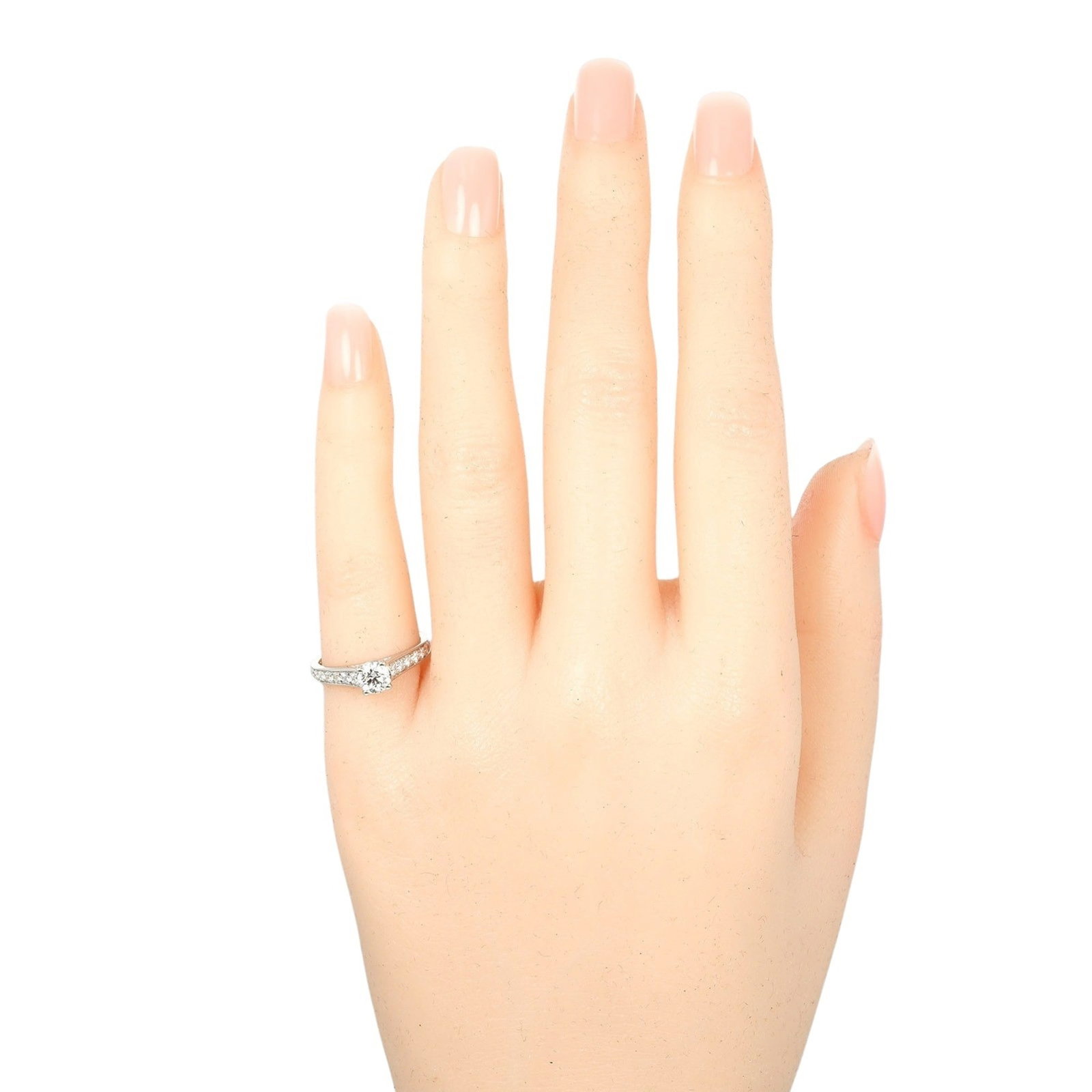 Band platinum ring van cleef arpels - 2