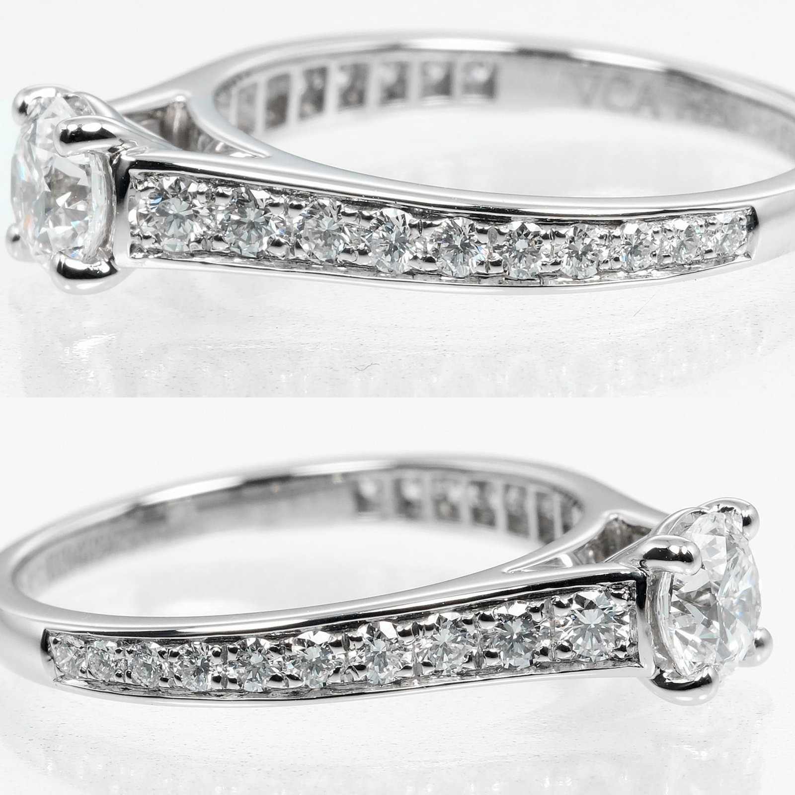 Band platinum ring van cleef arpels - 6