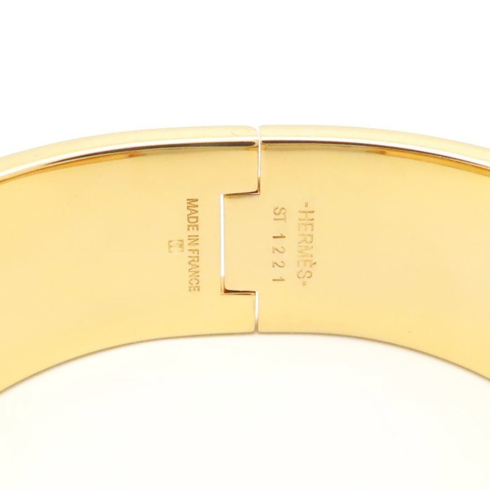 Hermes Bangle Enamel Gold Plating - 5