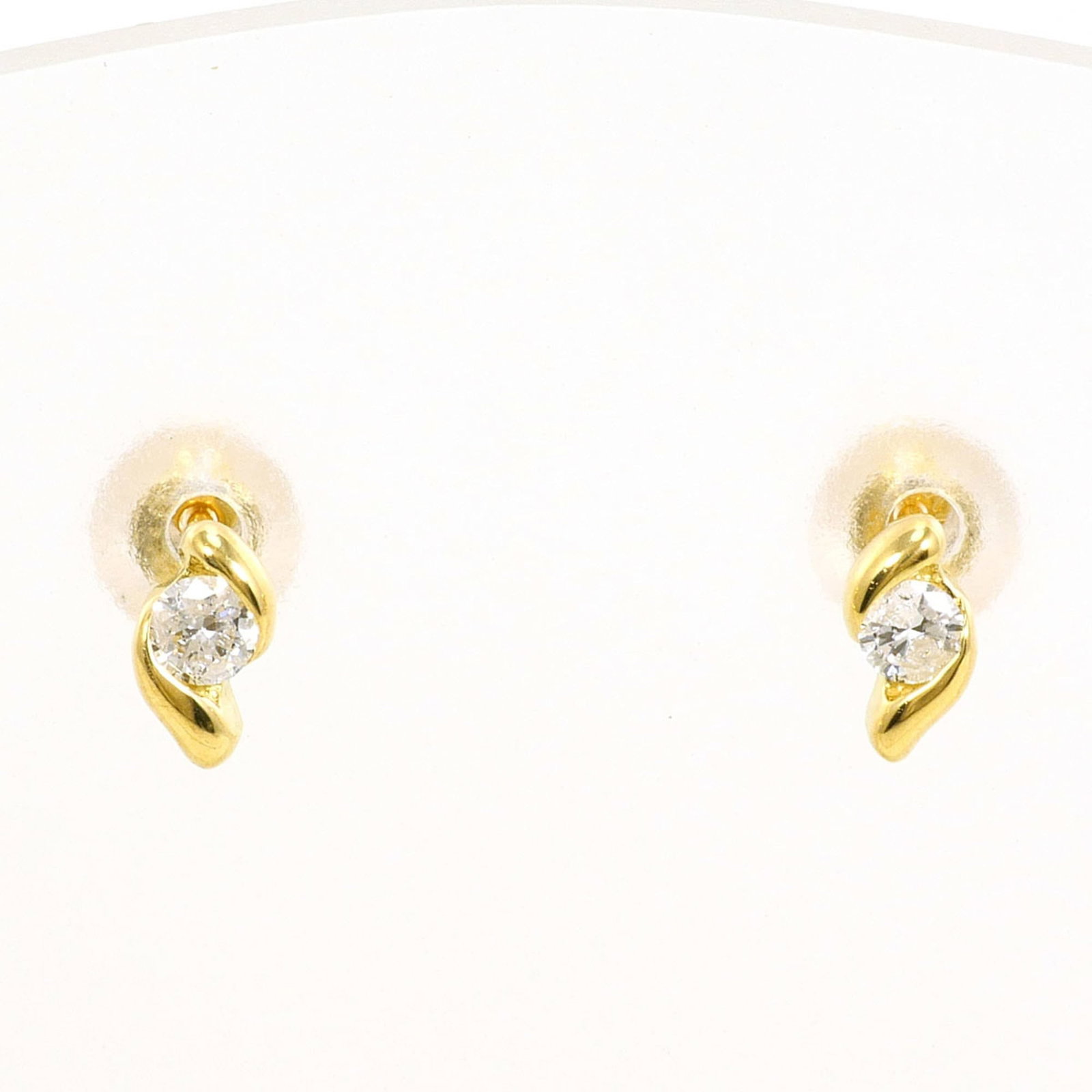 Unbranded Stud Earrings Yellow Gold (18K) (1 of 4)
