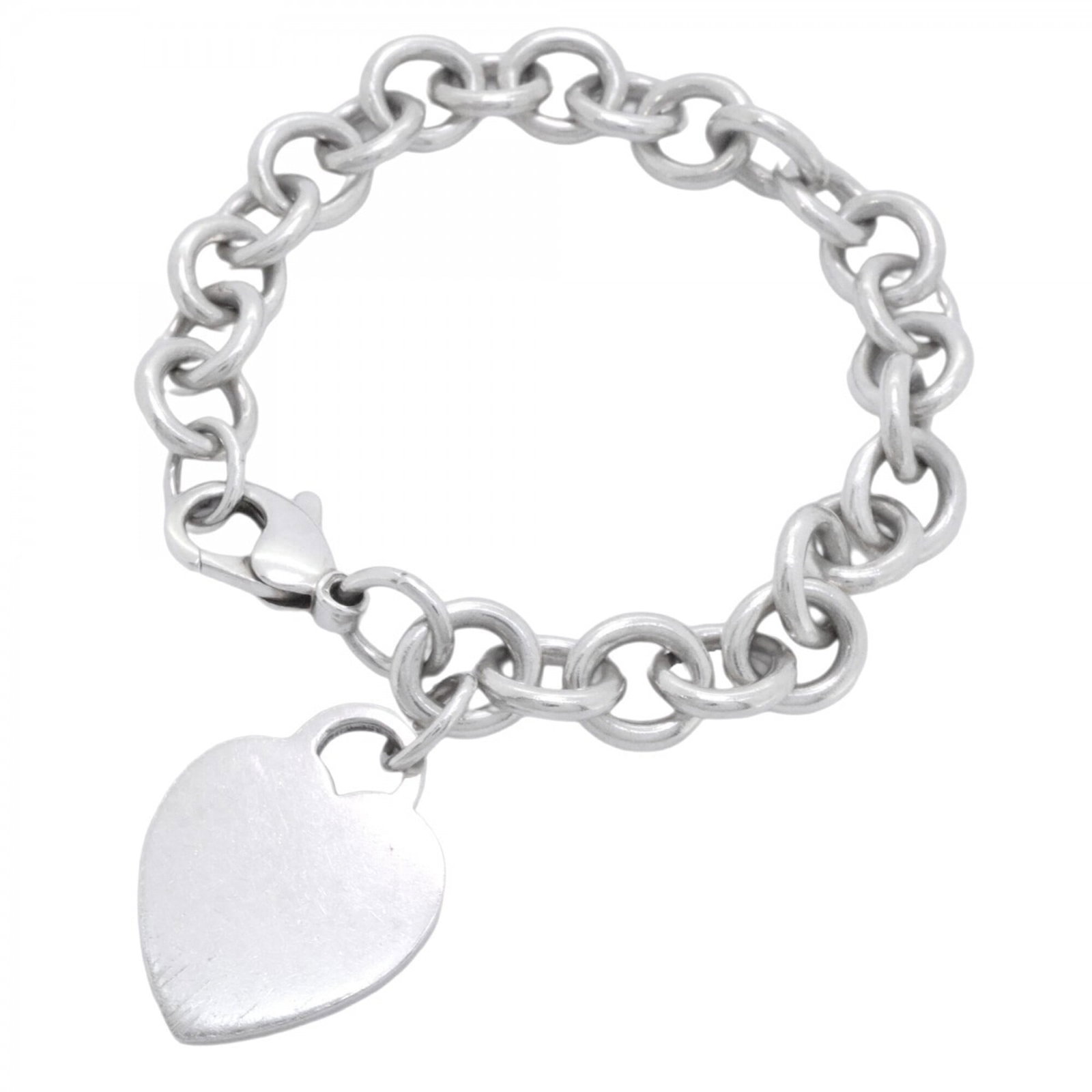 Charm Tiffany Bracelet 925 Silver: Charm Tiffany Bracelet 925 Silver Charm Tiffany Bracelet 925 Silver - A delicate, silver charm bracelet with a subtle shine, featuring a 17cm length that's perfect for everyday wear. The bracelet