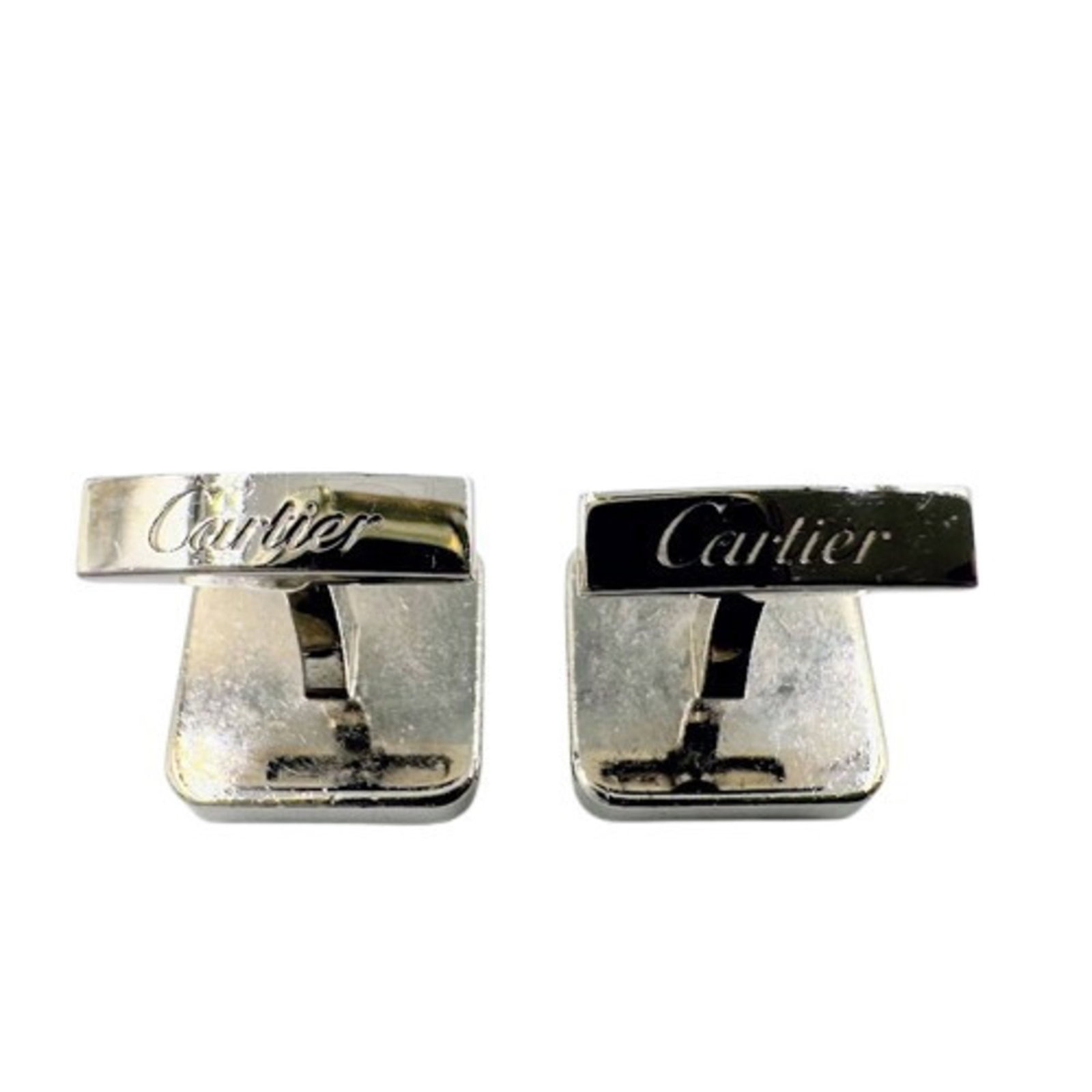 Stud button silver 925 cartier - 3
