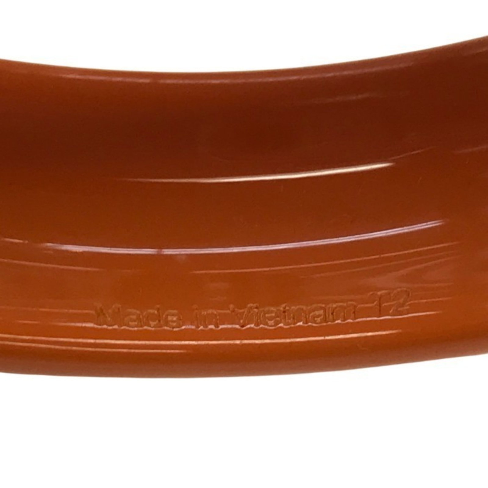 Wood Lacquer Bangle Hermes - 7