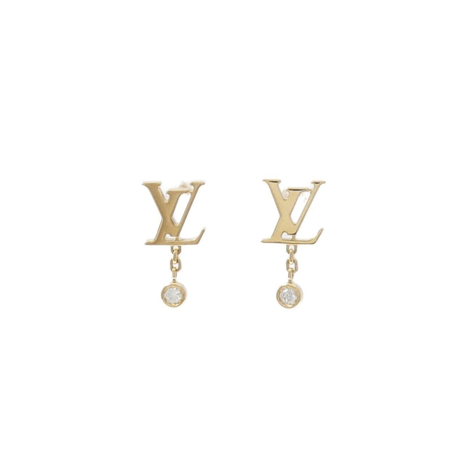 Louis Vuitton Stud Earrings Yellow Gold (18K): Louis Vuitton Stud Earrings Yellow Gold (18K) Yellow Gold (18K) Louis Vuitton Stud Earrings. Made from high-quality yellow gold, these stud earrings showcase the iconic Louis Vuitton design. With a su