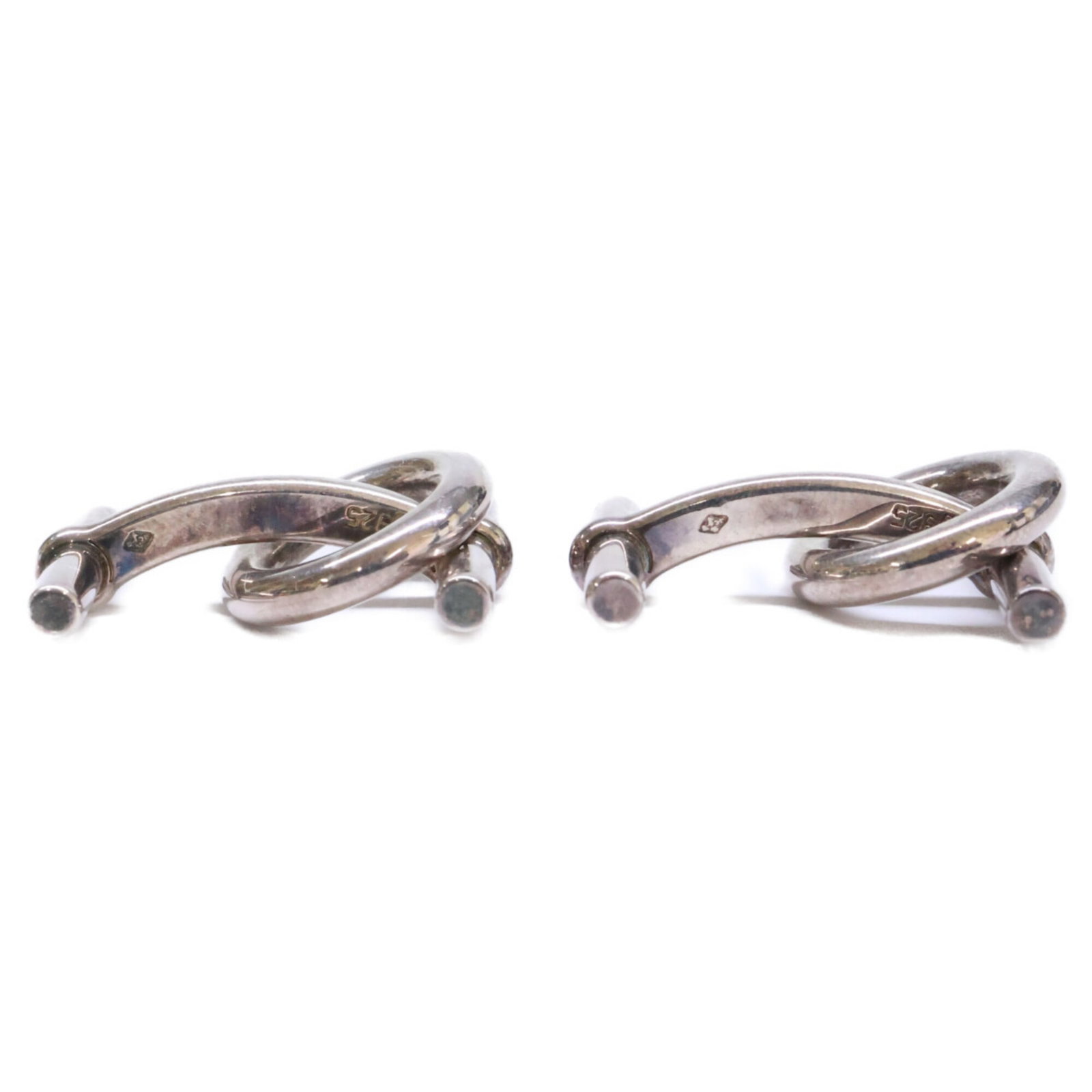 Hermes Cufflinks Silver 925 - 5
