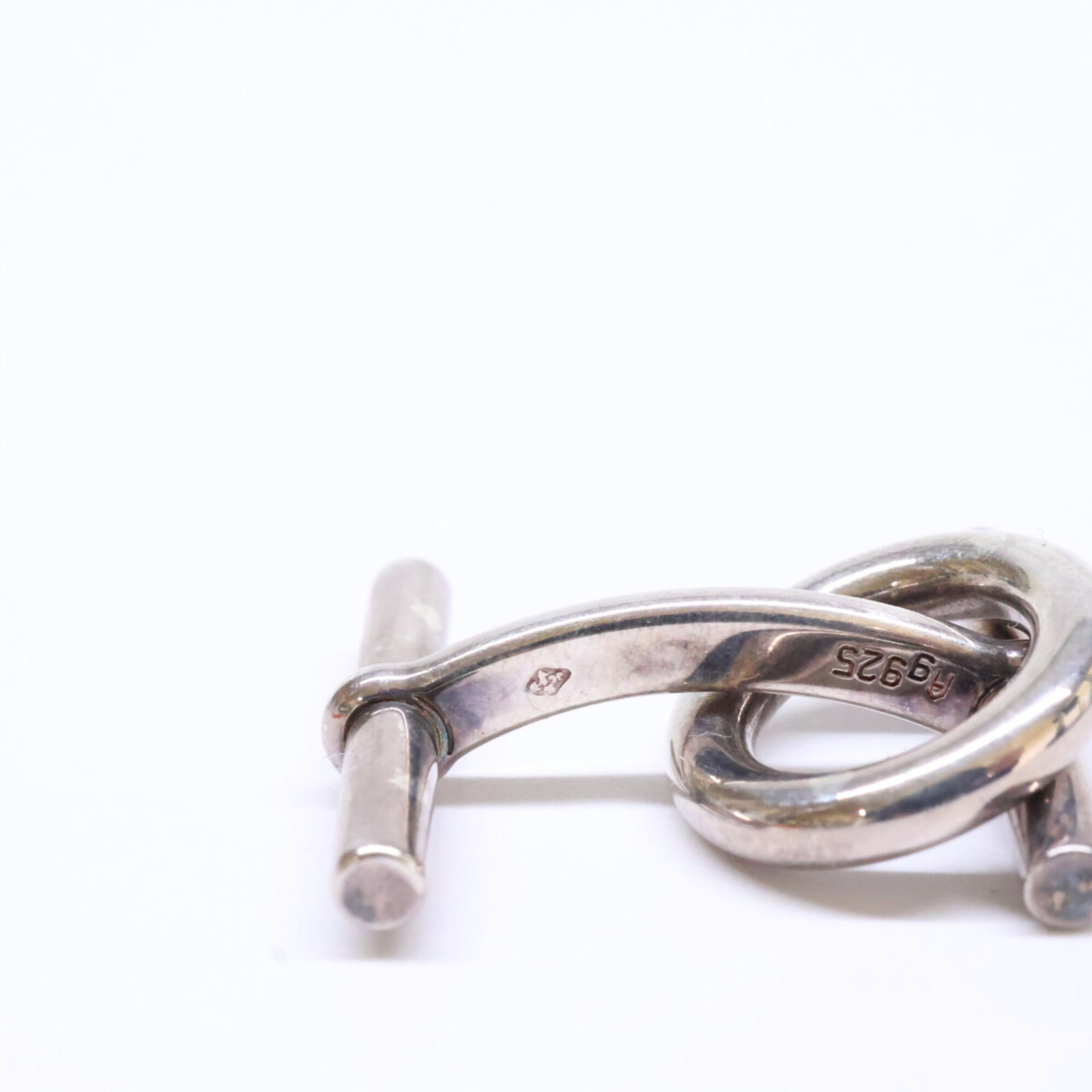 Hermes Cufflinks Silver 925 - 8