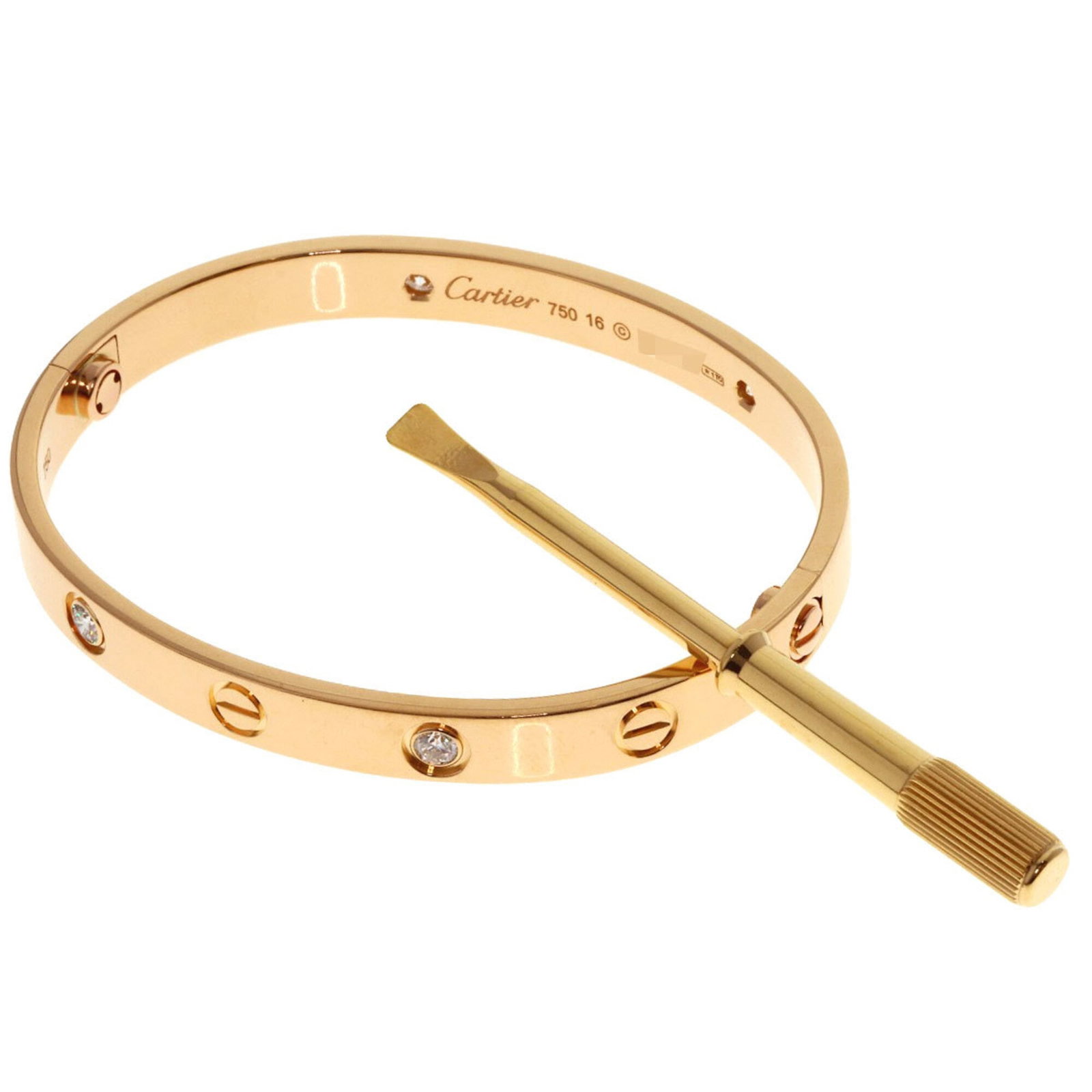 Pink Gold Charm Bracelet Cartier: Pink Gold Charm Bracelet Cartier Pink Gold Charm Bracelet Cartier features a lovely pink gold design with diamond accents, showcasing the elegant charm bracelet style from renowned luxury brand