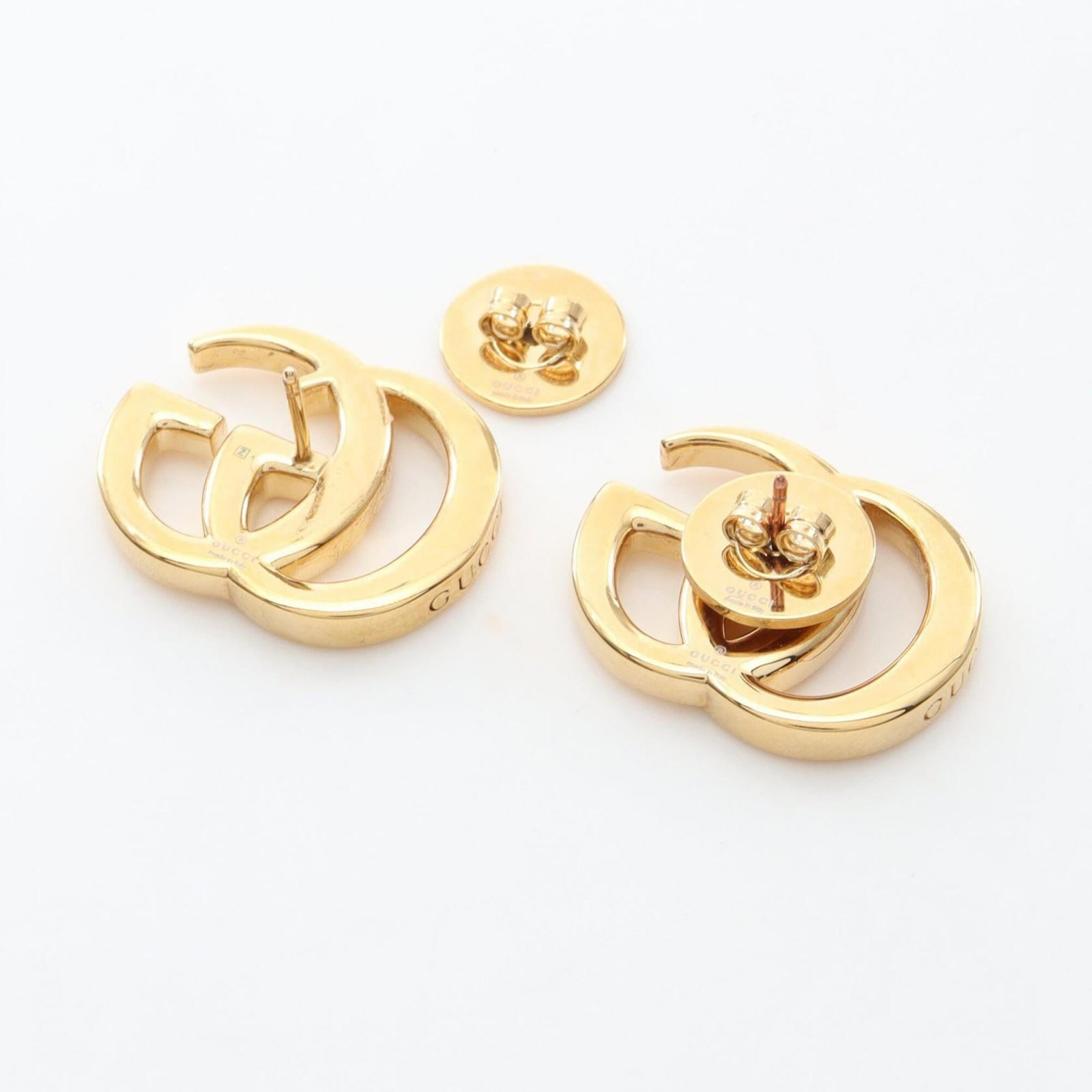 Gucci Stud Earrings Gold Plating - 2