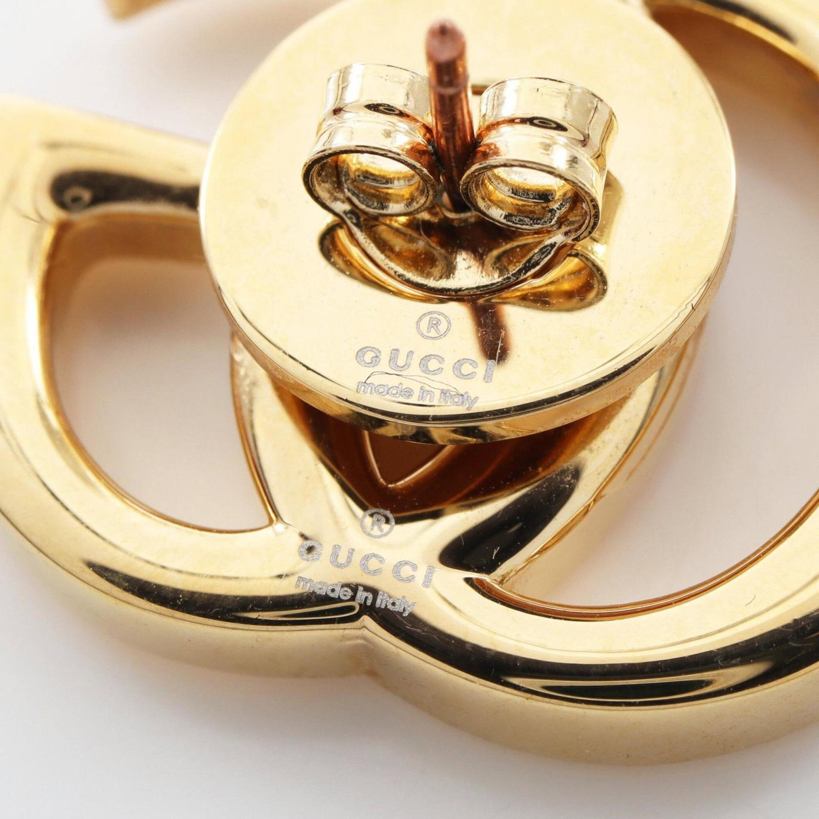 Gucci Stud Earrings Gold Plating - 3