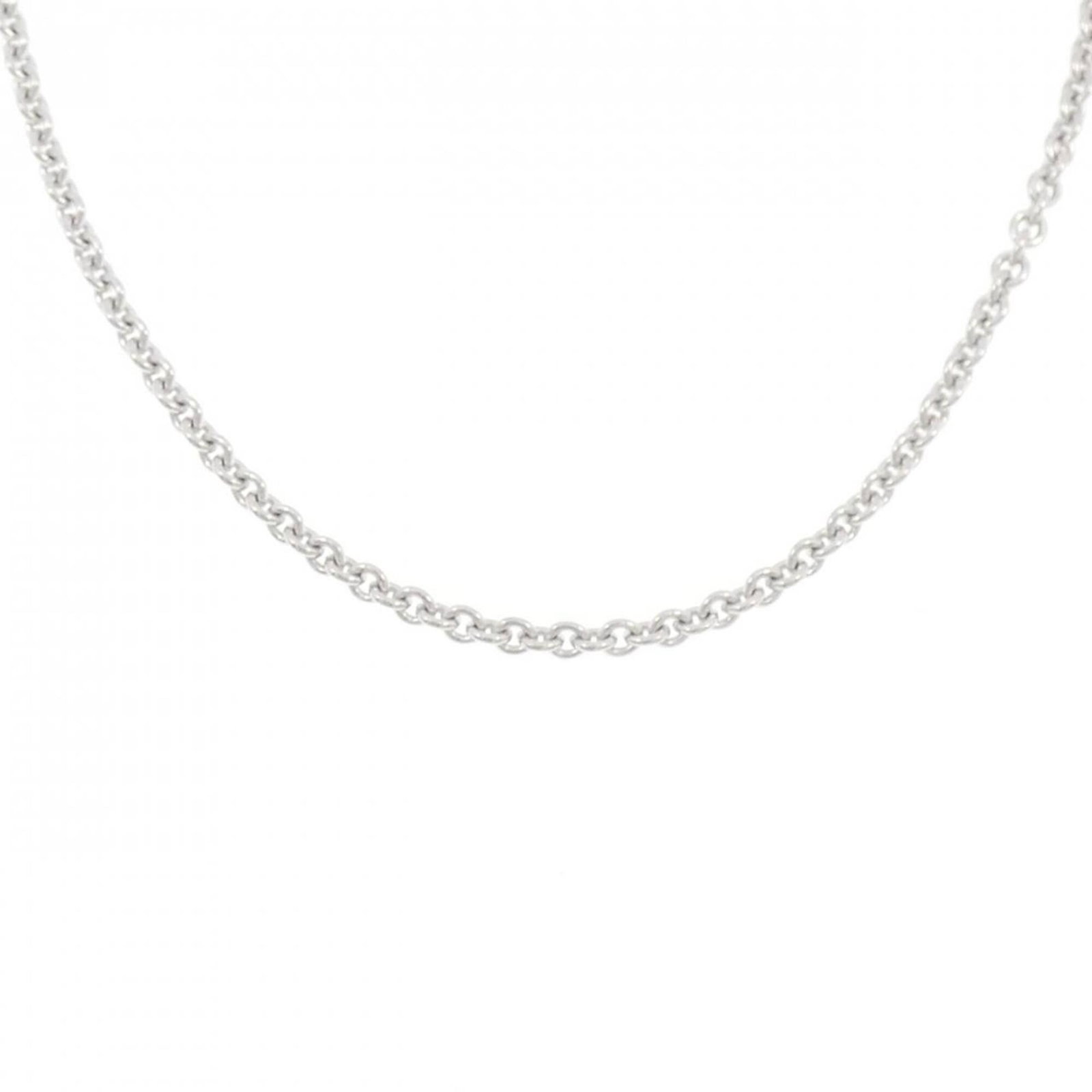 Chain Necklace Cartier Forza: Chain Necklace Cartier Forza Chain Necklace Cartier Forza, crafted from 18K white gold, offers a sleek and sophisticated design. The necklace features a chain that falls in a comfortable length, suita