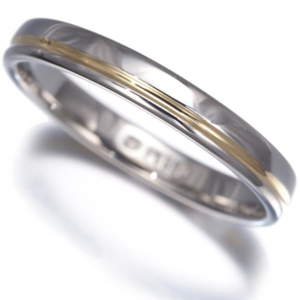Ring Bicolor Mikimoto Us8.5-8.75 Platinum 950 (1 of 4)