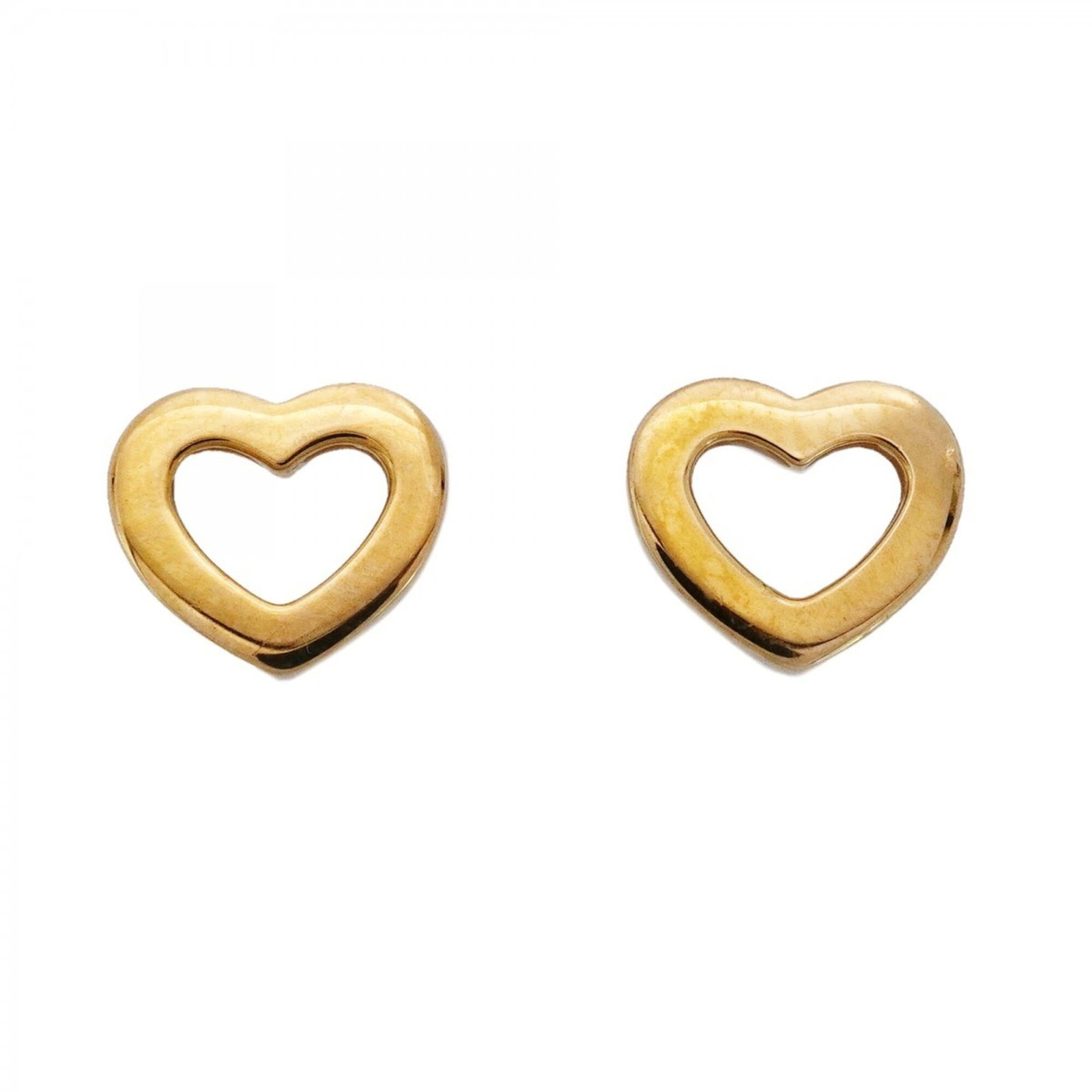 Gold Stud Yellow Earrings Tiffany: Gold Stud Yellow Earrings Tiffany Yellow Gold (18K) Tiffany Stud Earrings - Traces of usage, scratches / dirt can be seen. These used stud earrings feature the iconic yellow gold (18K) material and ar