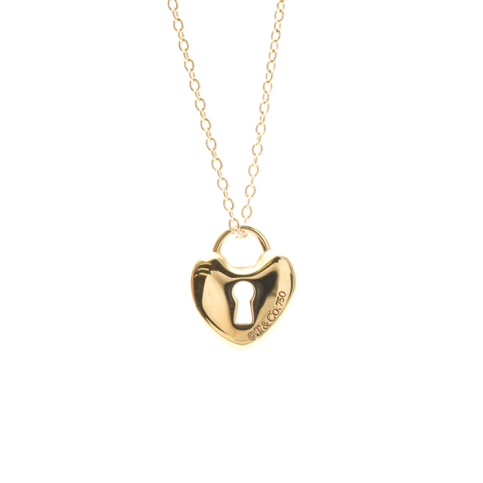 Tiffany Heart Lock Necklace Pink Gold (18K) No Stone Menwomen Fashion Pendant Necklace (Pink Gold): Tiffany Heart Lock Necklace Pink Gold (18K) No Stone Menwomen Fashion Pendant Necklace (Pink Gold) Pink Gold (18K) Tiffany Heart Lock Necklace for Men and Women, Fashion Pendant Necklace. This