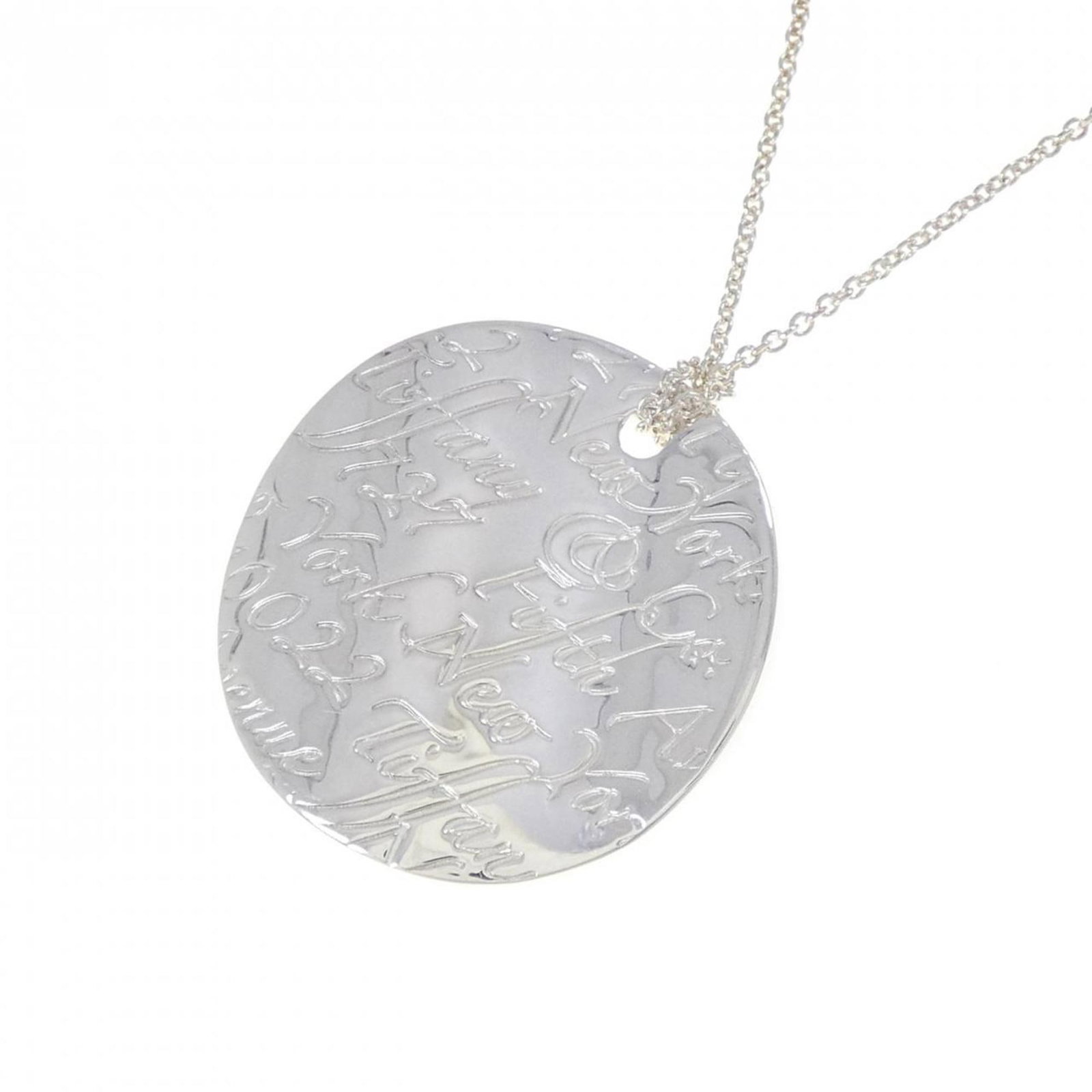 Notes Round Tiffany Necklace - 3