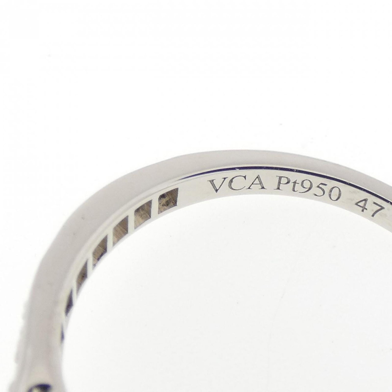Band platinum ring van cleef arpels - 4
