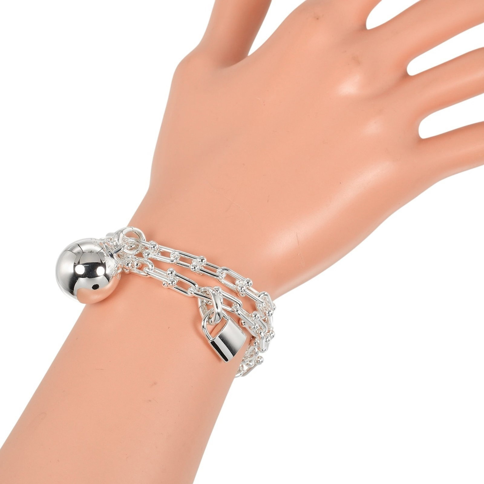 Charm Tiffany Bracelet 925 Silver - 2