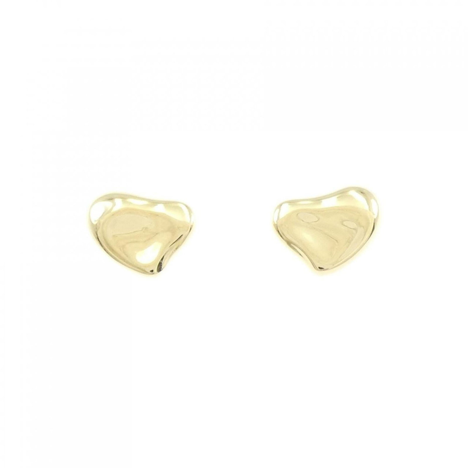 Gold Stud Yellow Earrings Tiffany: Gold Stud Yellow Earrings Tiffany Yellow gold (18K) stud earrings with a classic design, bearing a signature, from the renowned brand Tiffany. The earrings are made from durable yellow gold and featur