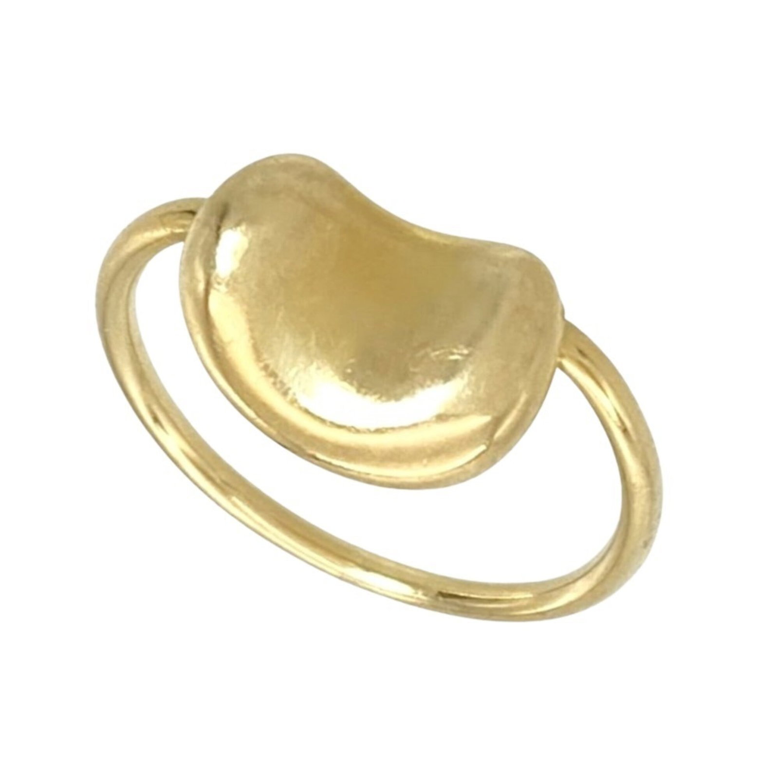 Tiffany Ring Gold Yellow 18K: Tiffany Ring Gold Yellow 18K This Tiffany Type band ring features 18K yellow gold, showcasing the luxury and sophistication of the iconic brand. With its classic design and durable construction, it re