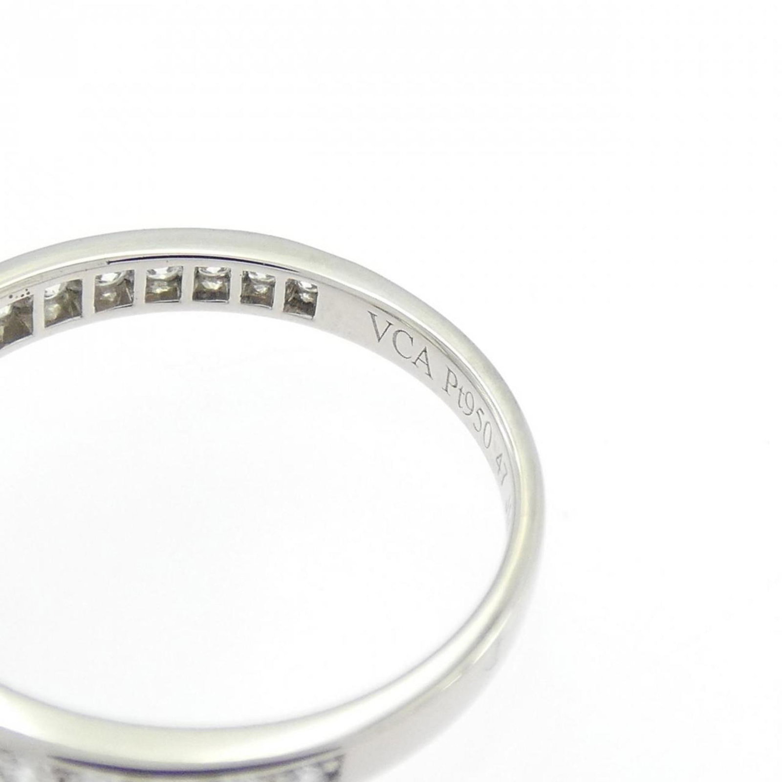 Band platinum ring van cleef arpels - 4