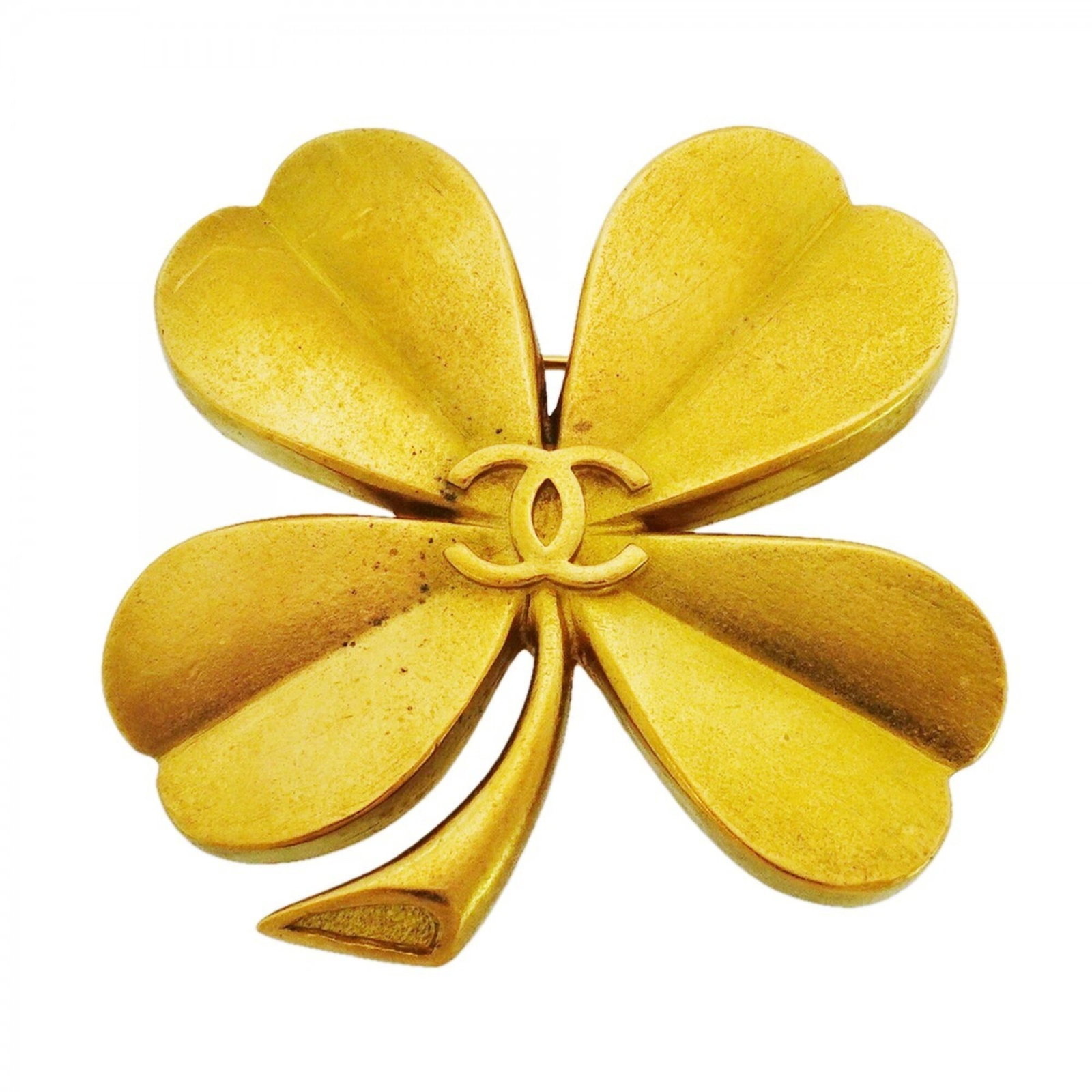 Gold Plating Brooch Chanel (1 of 6)